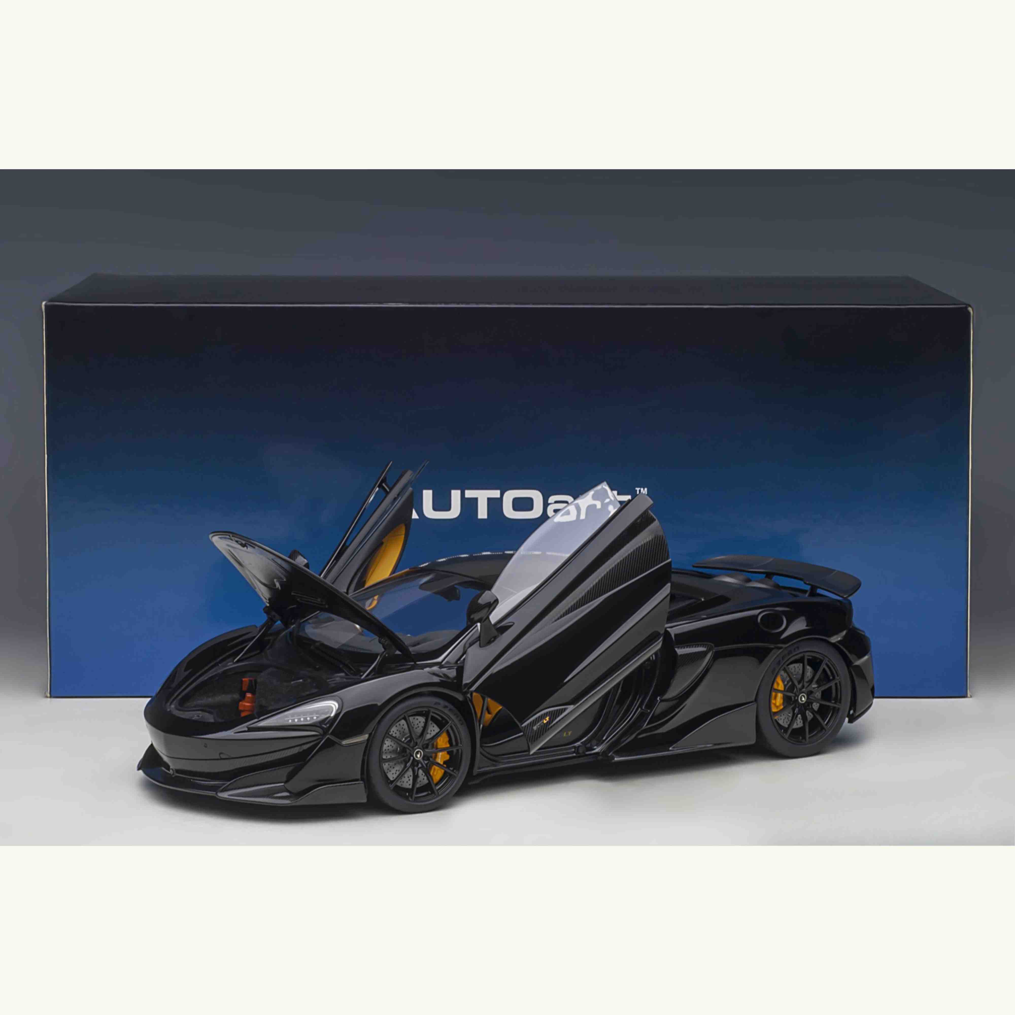 McLaren 600LT 2019 Onyx Black 1/18 - Image 11