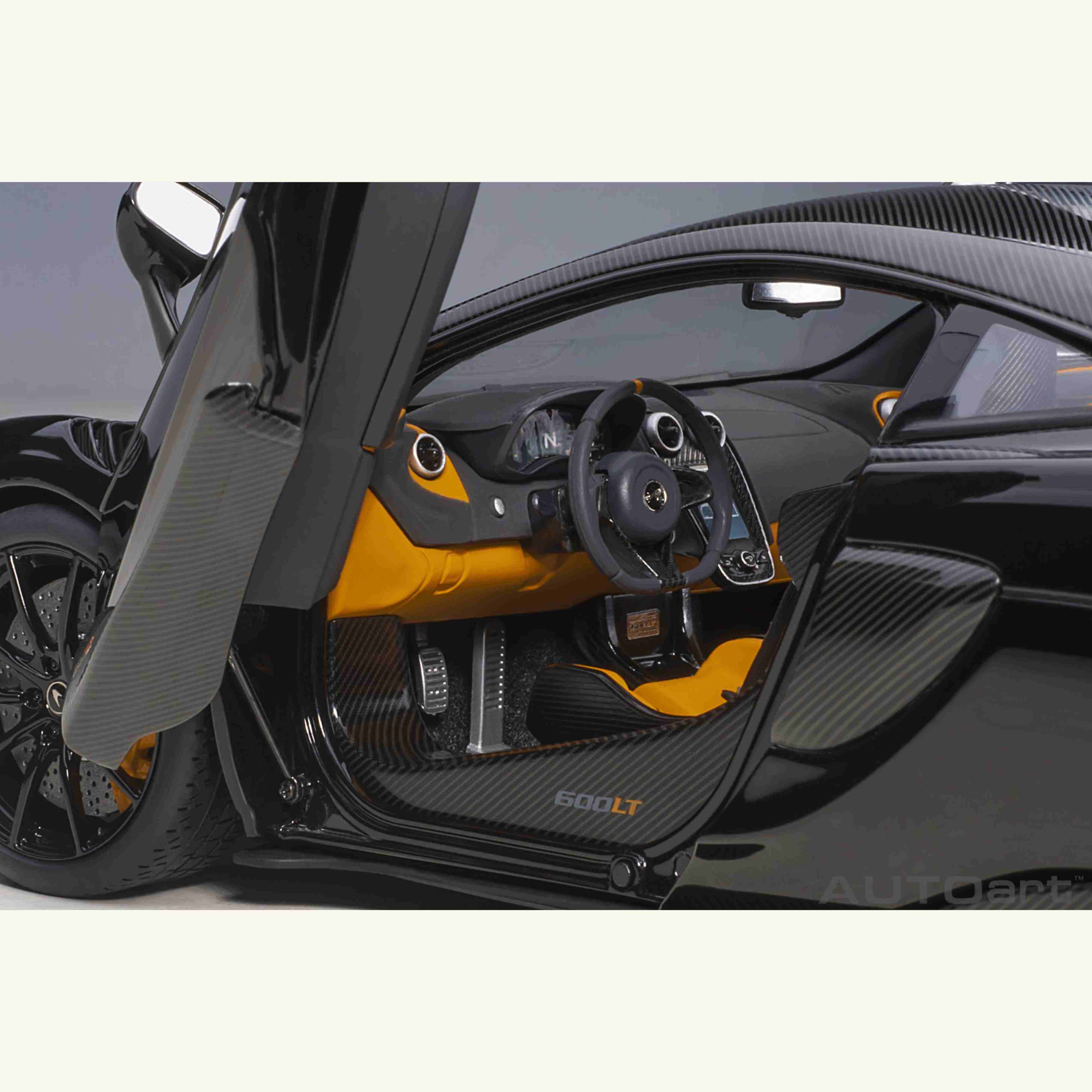 McLaren 600LT 2019 Onyx Black 1/18 - Image 7