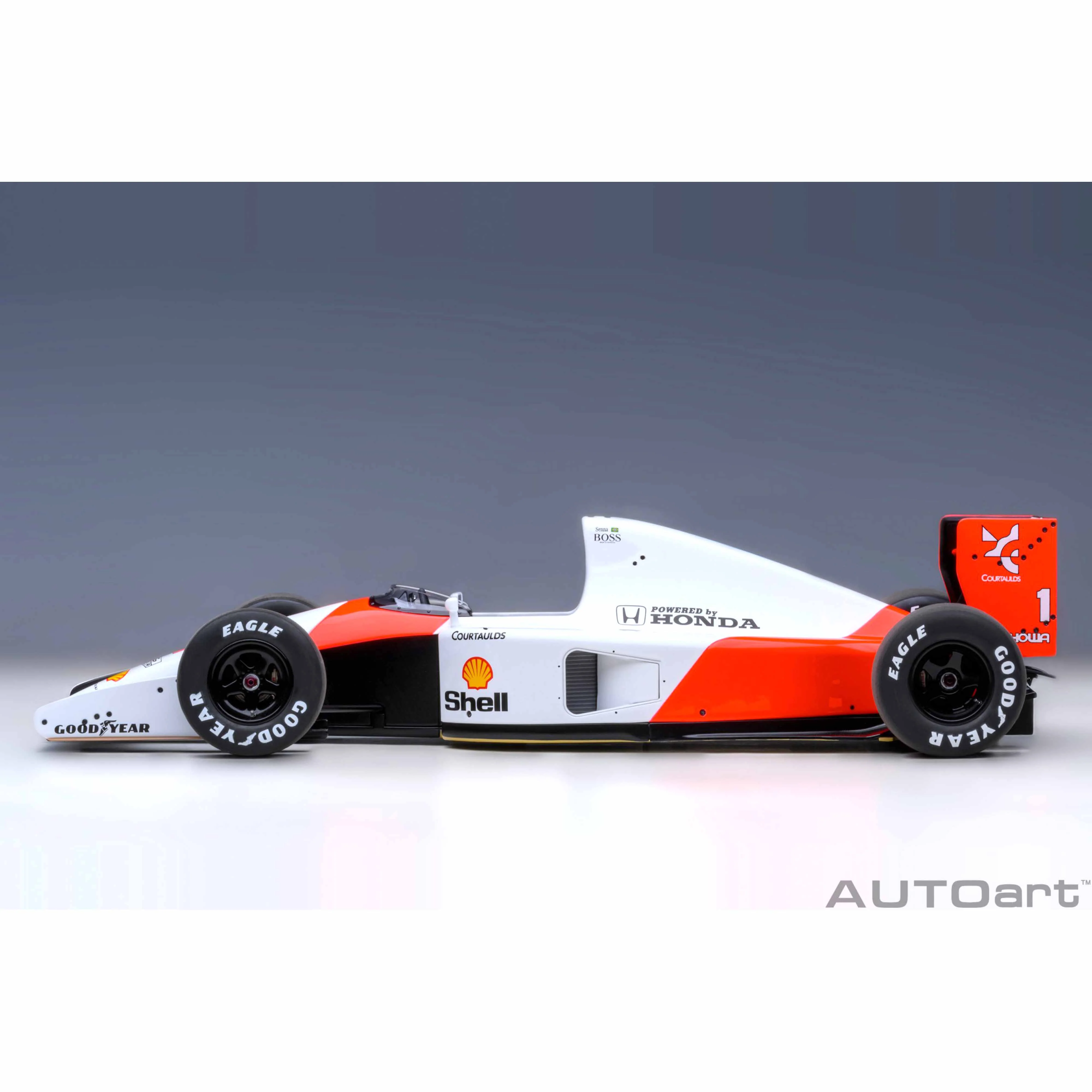 McLaren Honda MP4/6 1991 A.Senna #1 1/18 - Image 4