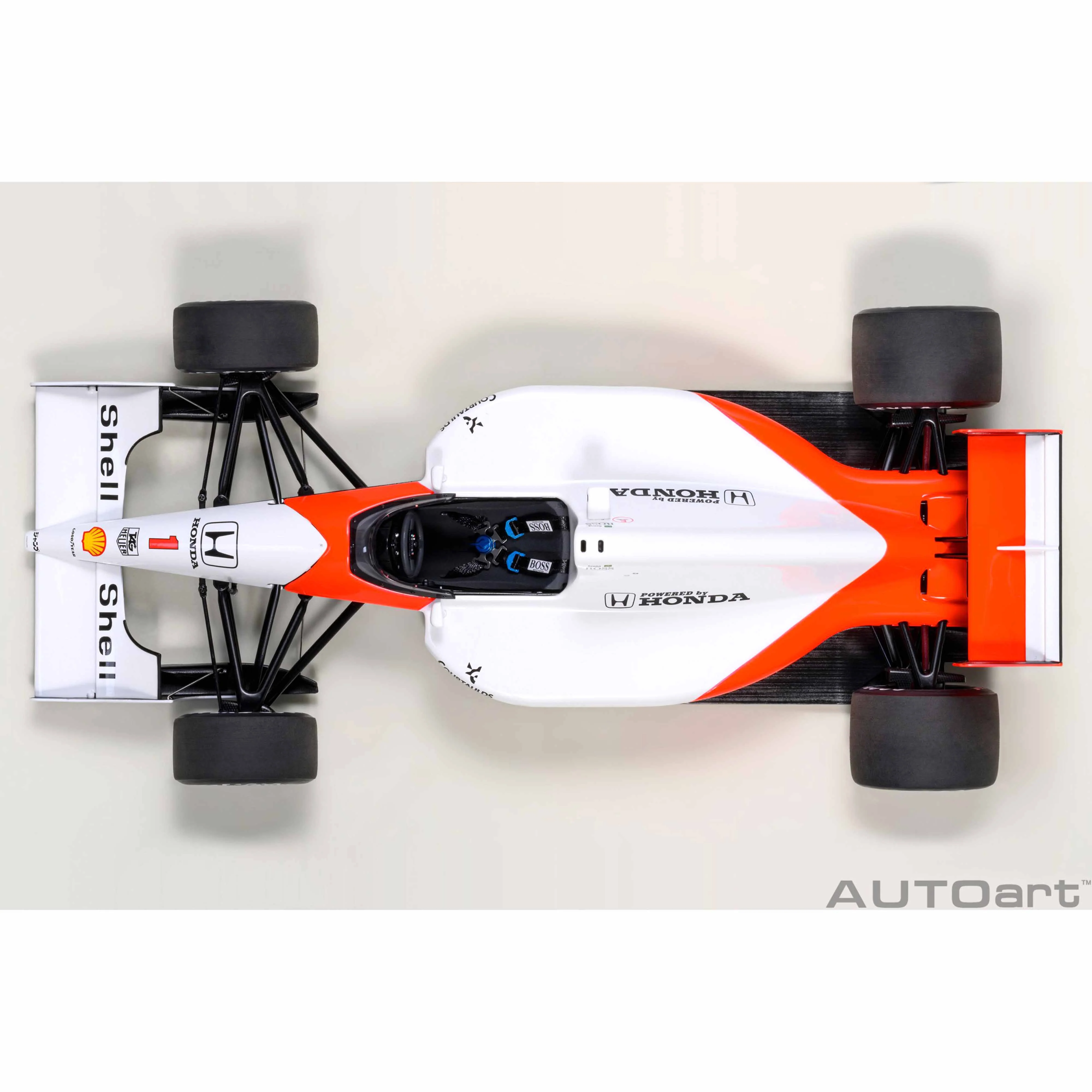 McLaren Honda MP4/6 1991 A.Senna #1 1/18 - Image 8