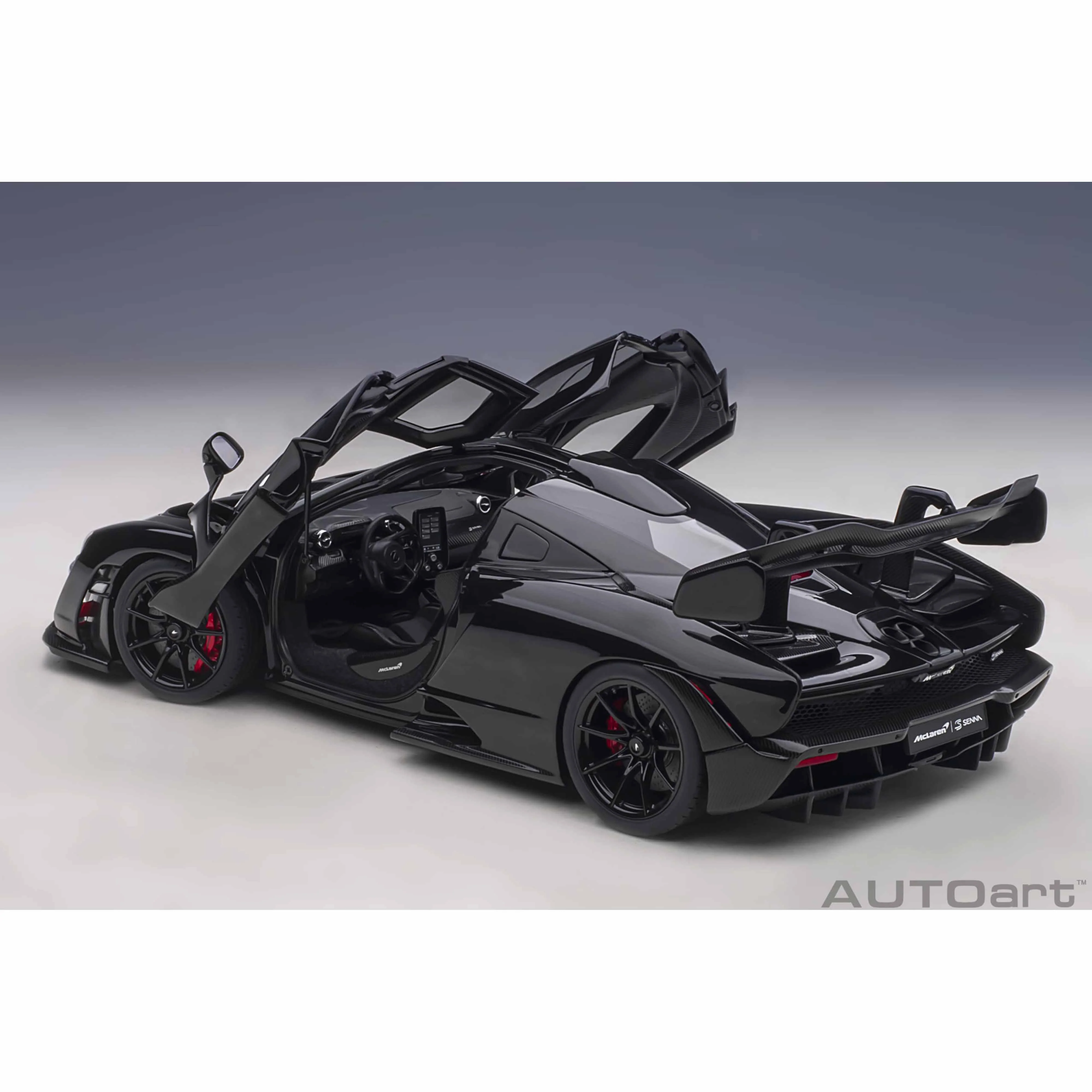 McLaren Senna Stealth 2018 Cosmos Noir 1/18 - Image 13