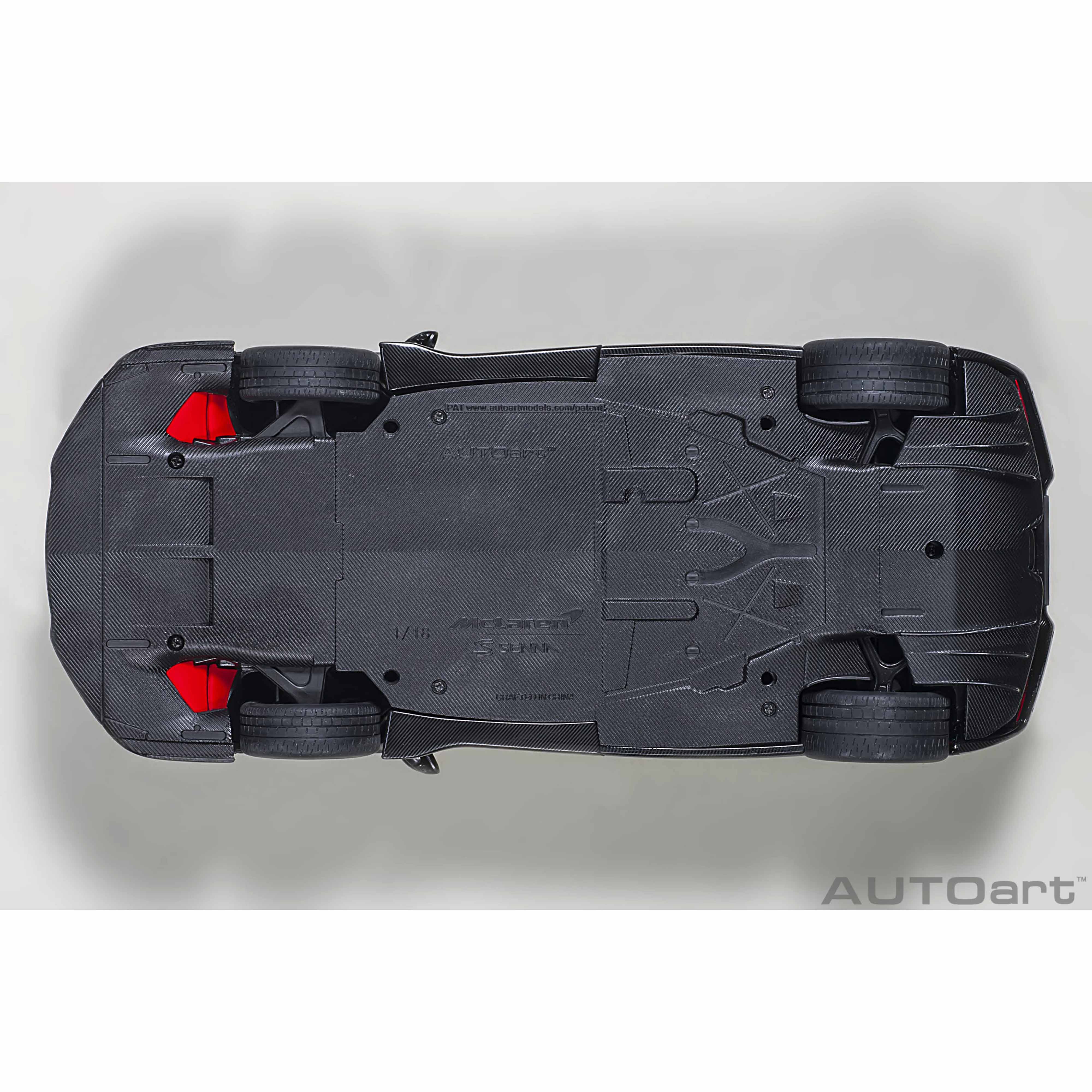 McLaren Senna Stealth 2018 Cosmos Noir 1/18 - Image 8