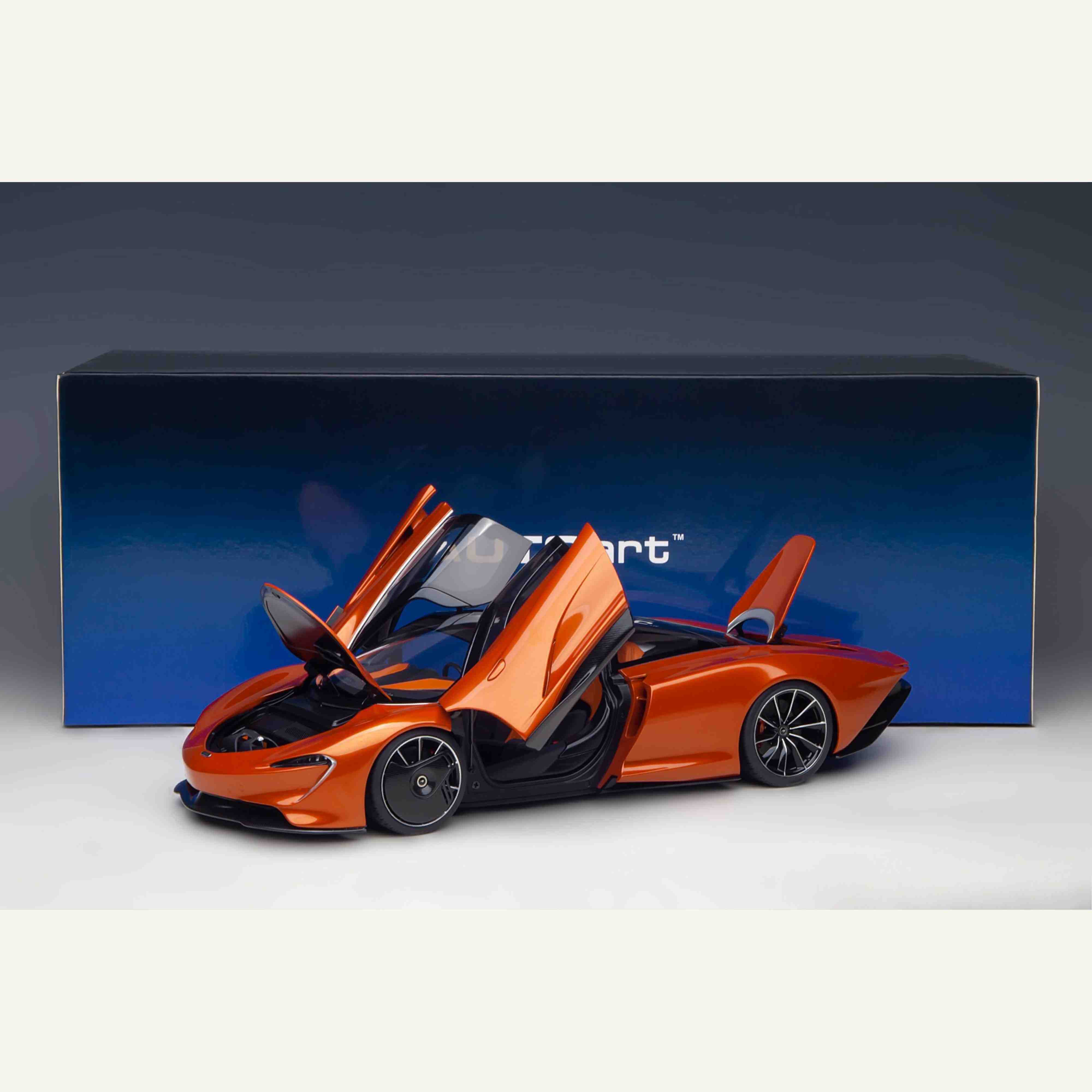 McLaren Speedtail 2020 Volcano Orange 1/18 - Image 13