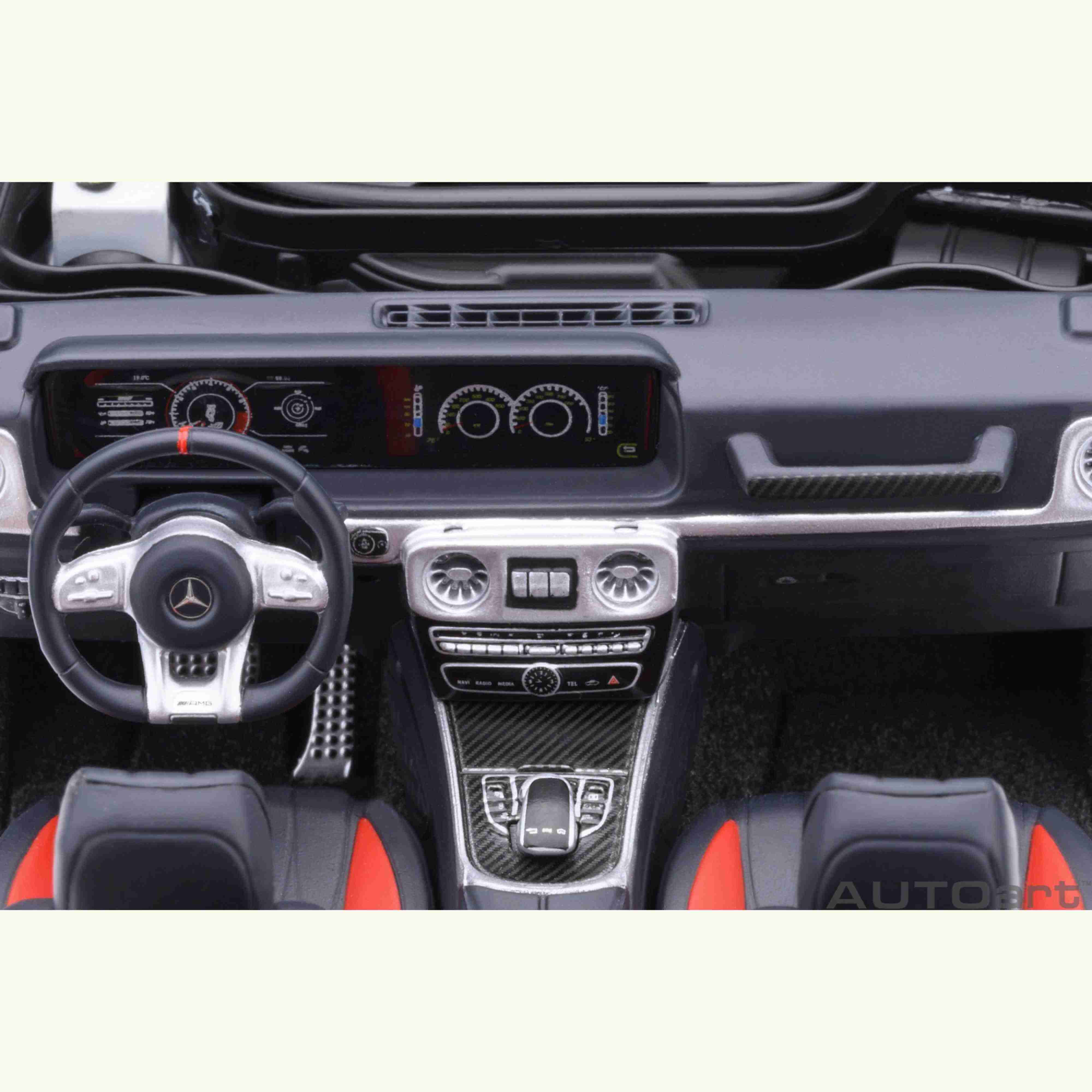 Mercedes-AMG G63 2019 Designo Night Black Magno 1/18 - Image 10