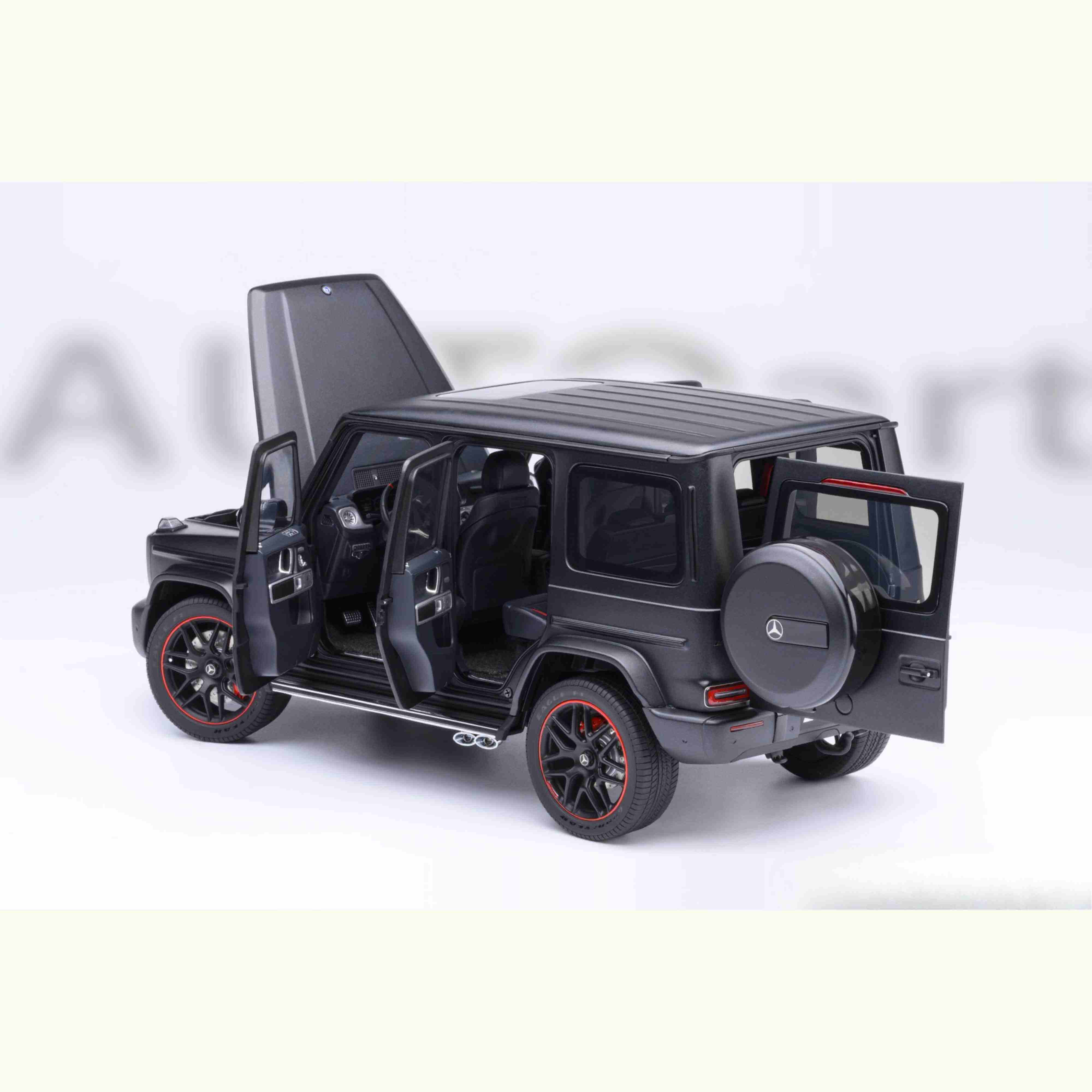 Mercedes-AMG G63 2019 Designo Night Black Magno 1/18 - Image 11