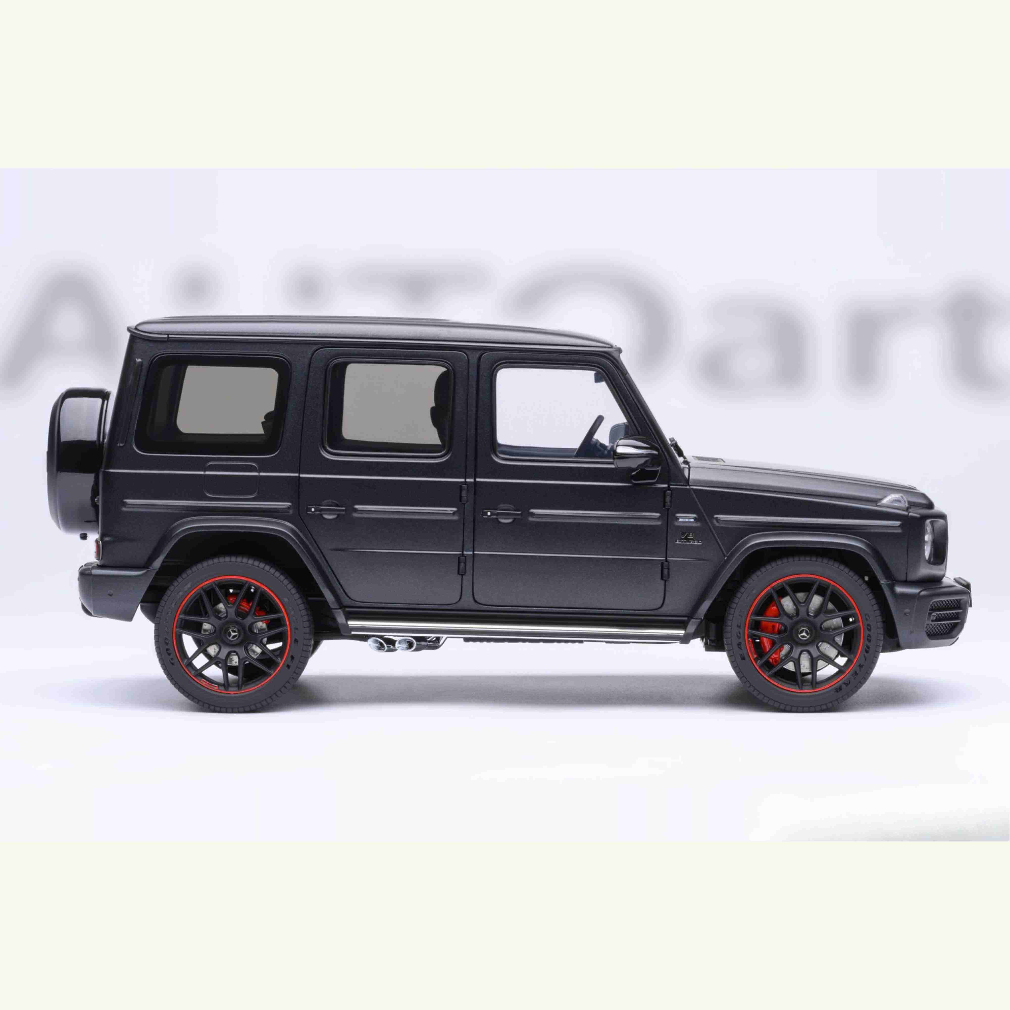 Mercedes-AMG G63 2019 Designo Night Black Magno 1/18 - Image 3