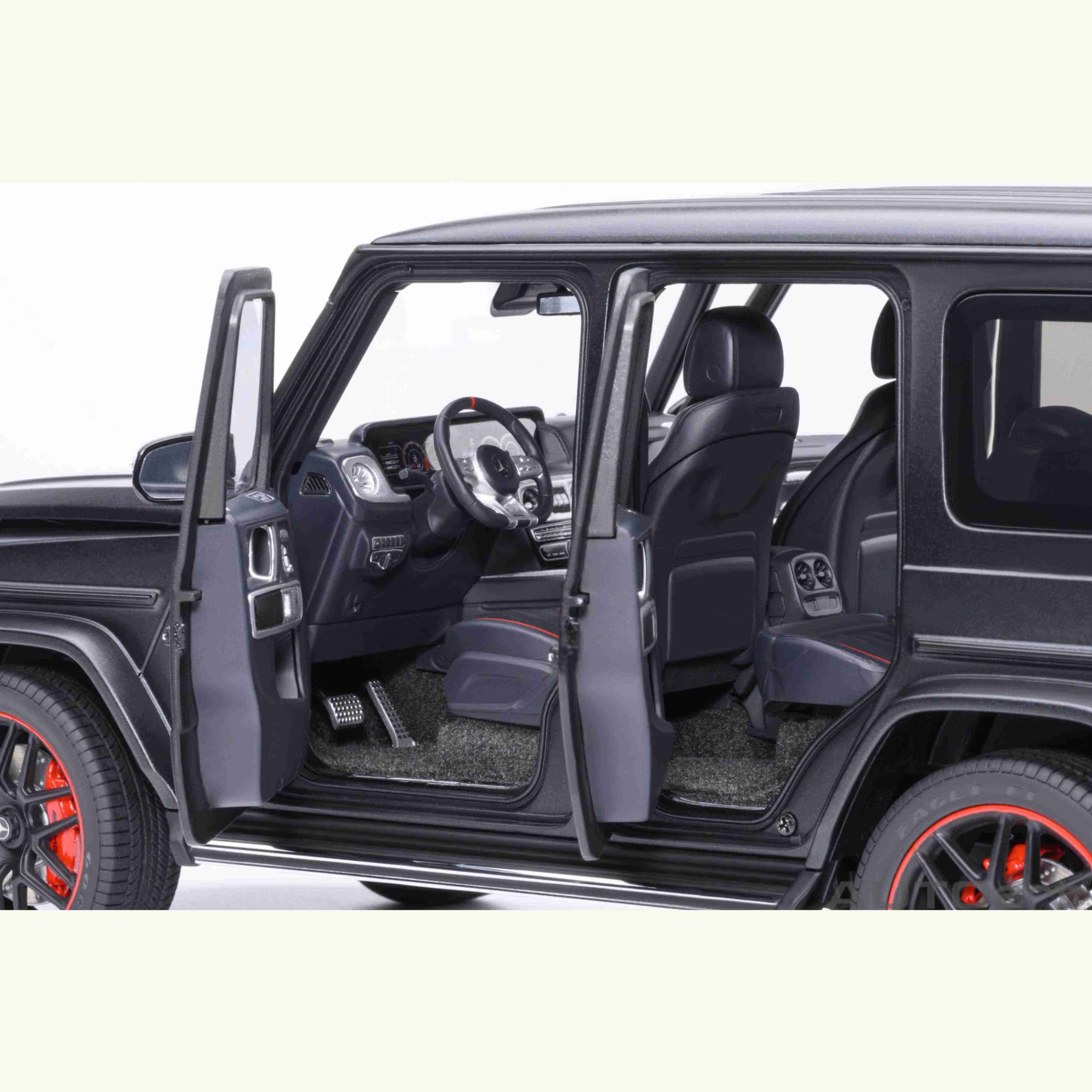 Mercedes-AMG G63 2019 Designo Night Black Magno 1/18 - Image 7