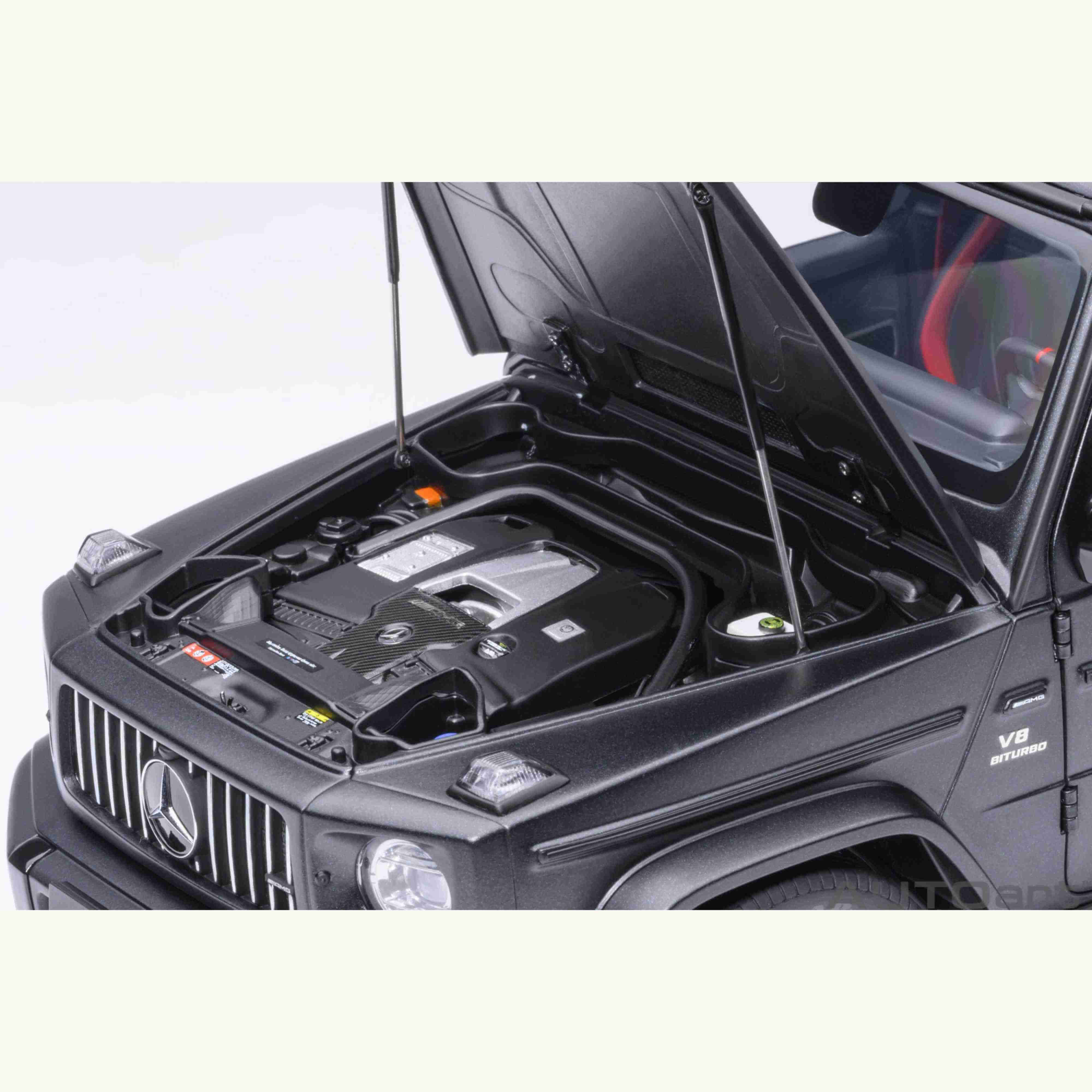 Mercedes-AMG G63 2019 Designo Night Black Magno 1/18 - Image 8