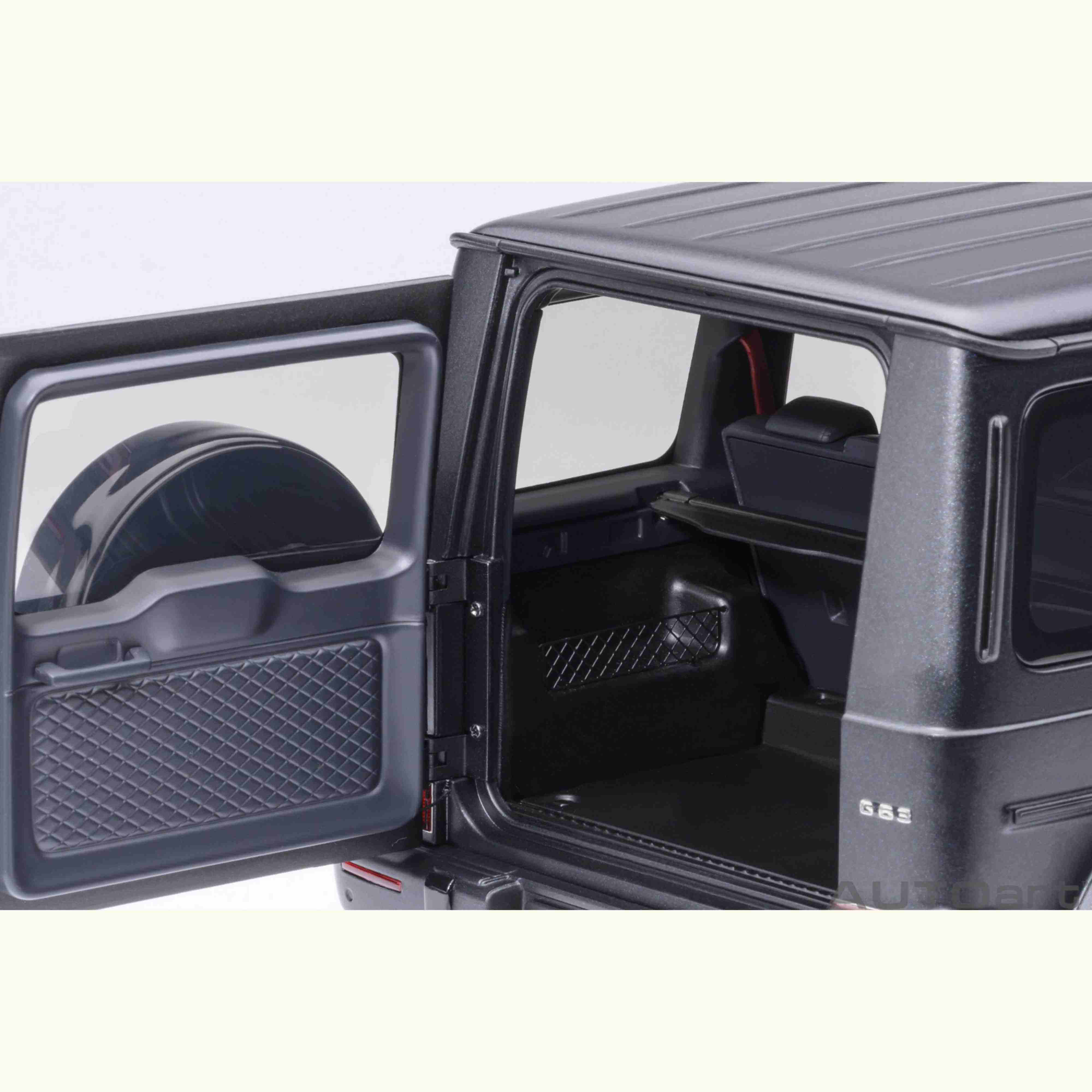 Mercedes-AMG G63 2019 Designo Night Black Magno 1/18 - Image 9