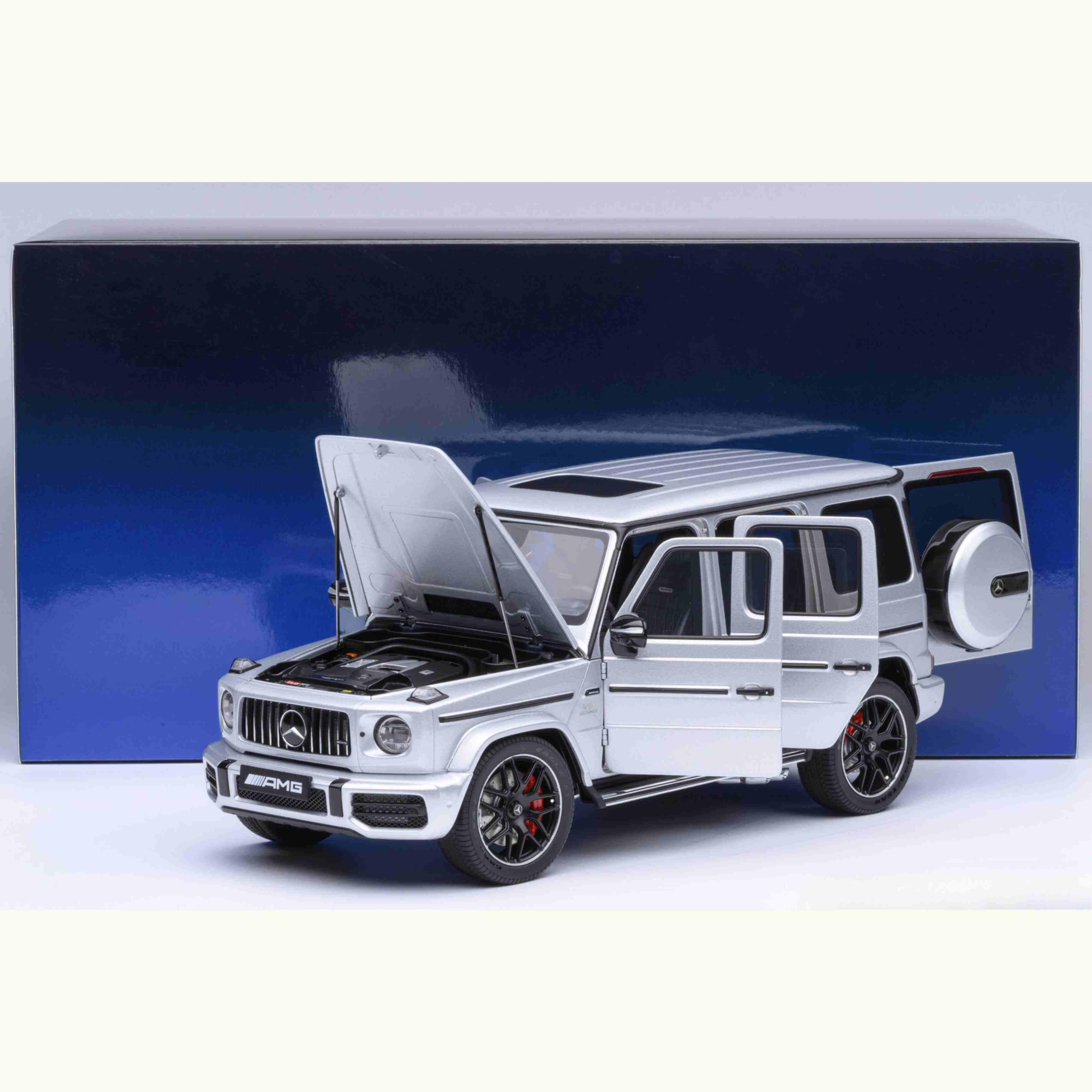 Mercedes-AMG G63 2019 Iridium Silver Metallic 1/18 - Image 12