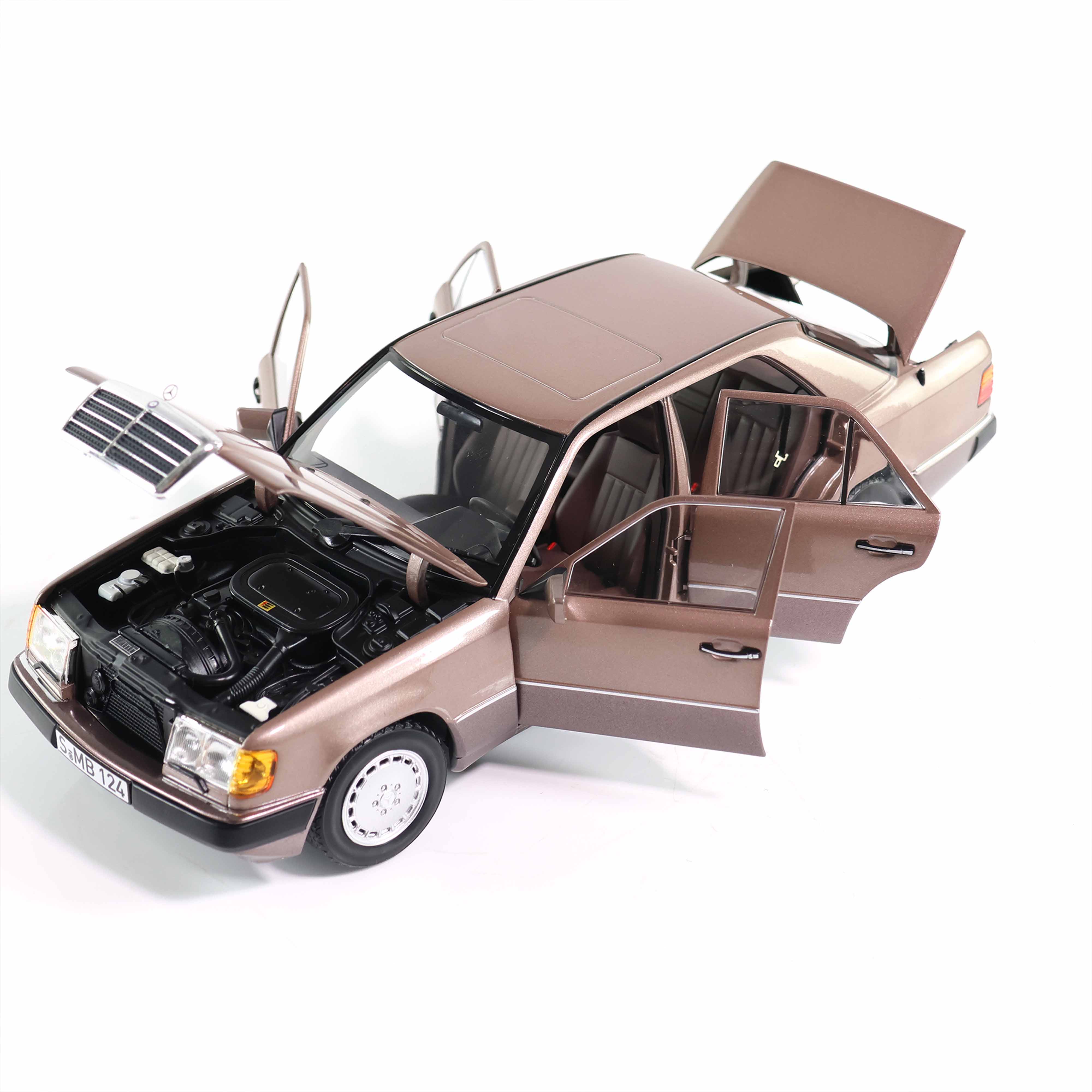Mercedes-Benz 230 E 1990 Bois de Rose 1/18 - Image 2