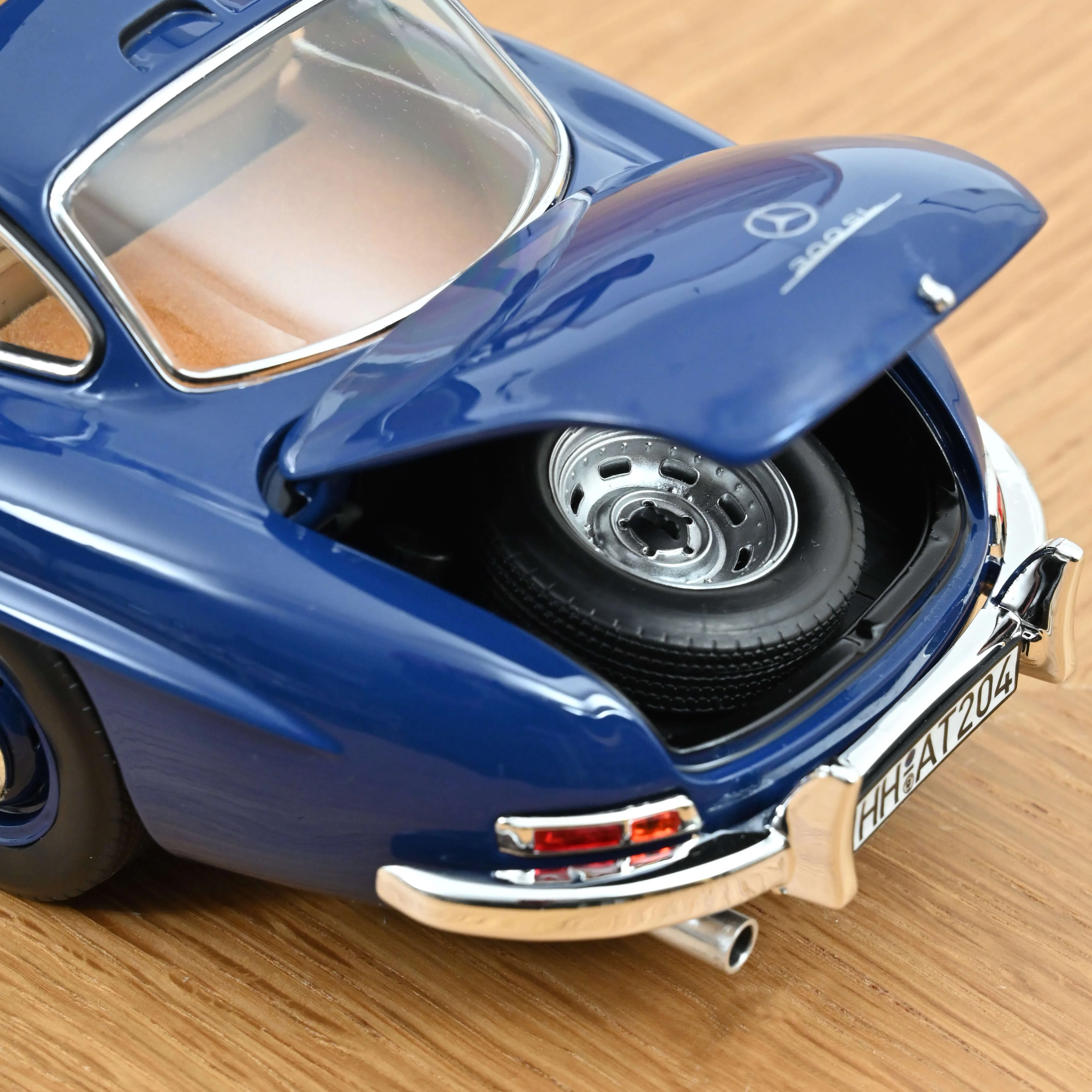 Mercedes-Benz 300 SL 1954 Bleu 1/18 - Image 7