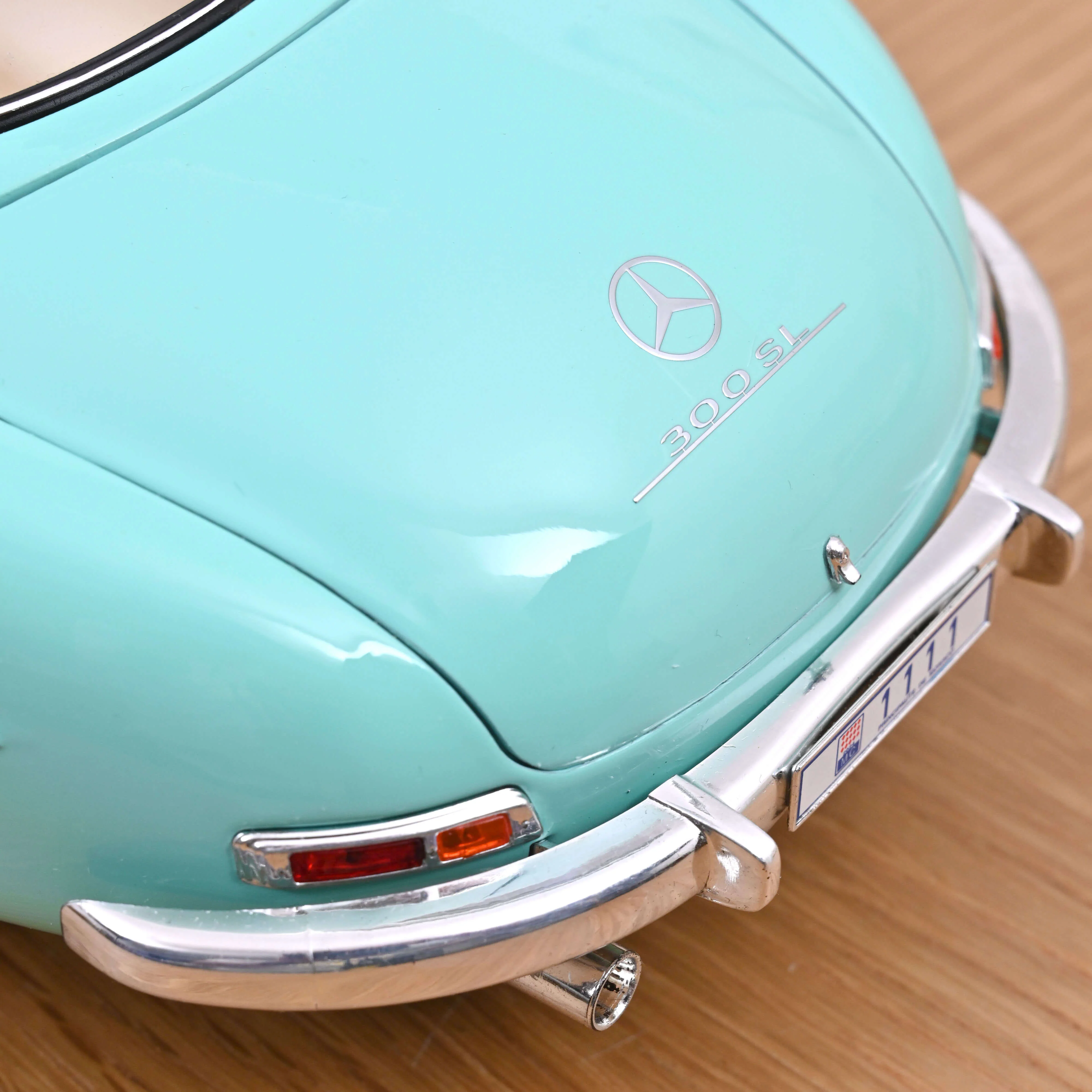 Mercedes-Benz 300 SL 1956 Turquoise 1/12 - 200 pcs - Image 5