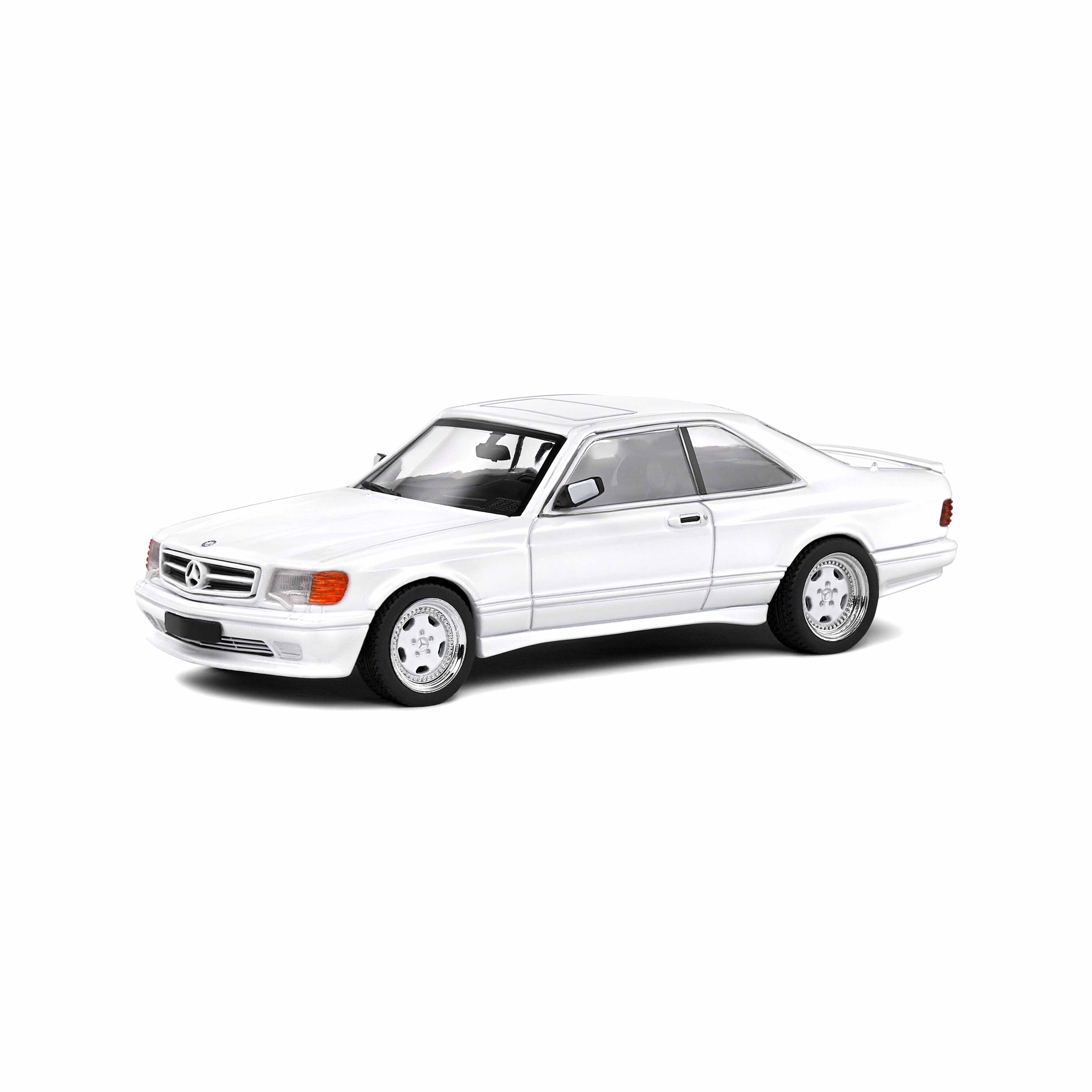 Mercedes-Benz SEC 560 AMG Widebody Blanc Classique 1990 1/43