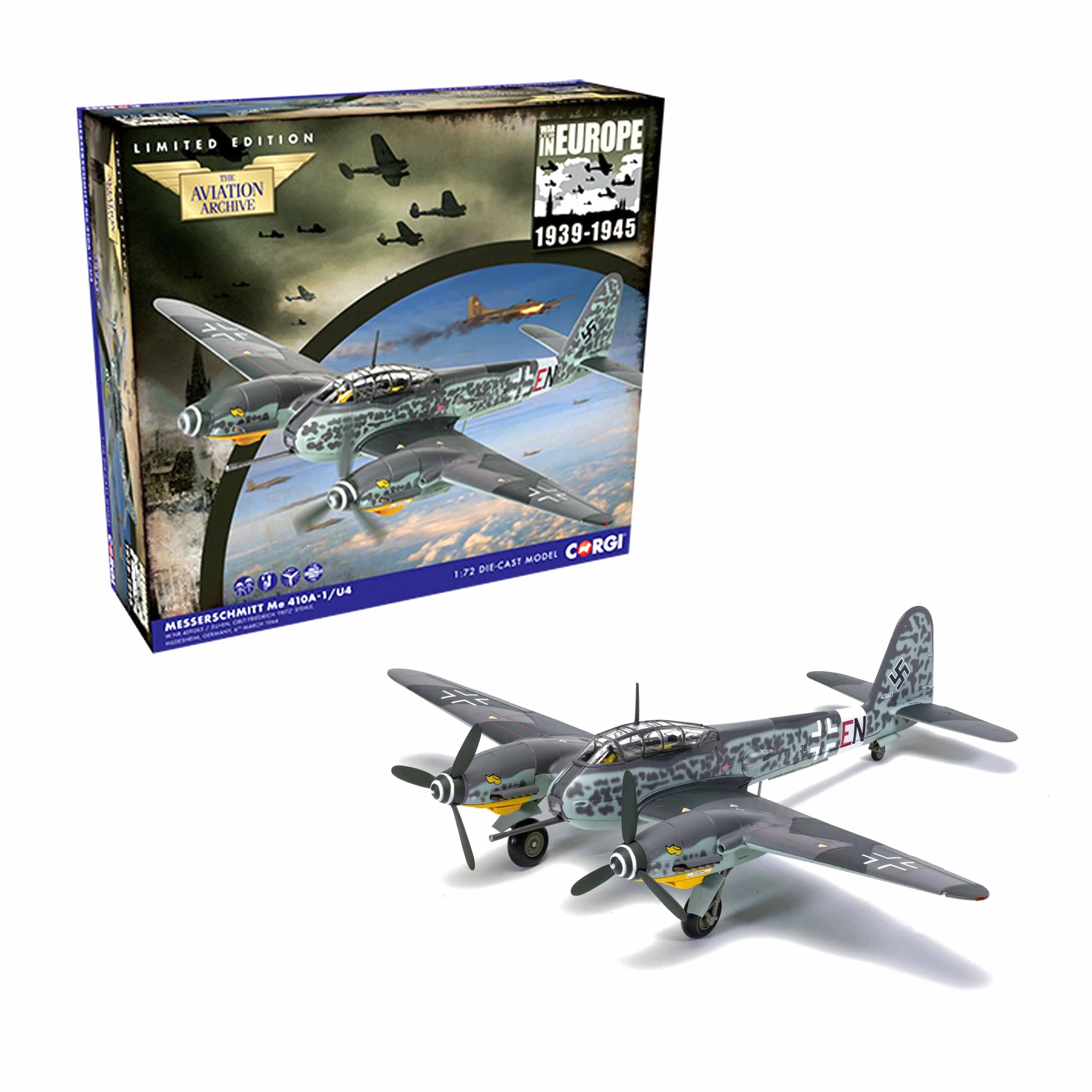 Messerschmitt Me 410A-1/U4 Oblt Friedrich « Fritz » Stehle 1944 1/72