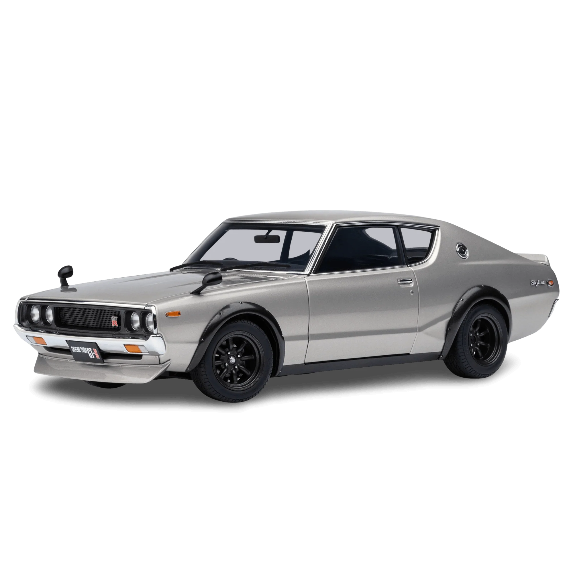 Nissan Skyline 2000 GT-R 1973 (KPGC110) Version Tuned Argent 1/18