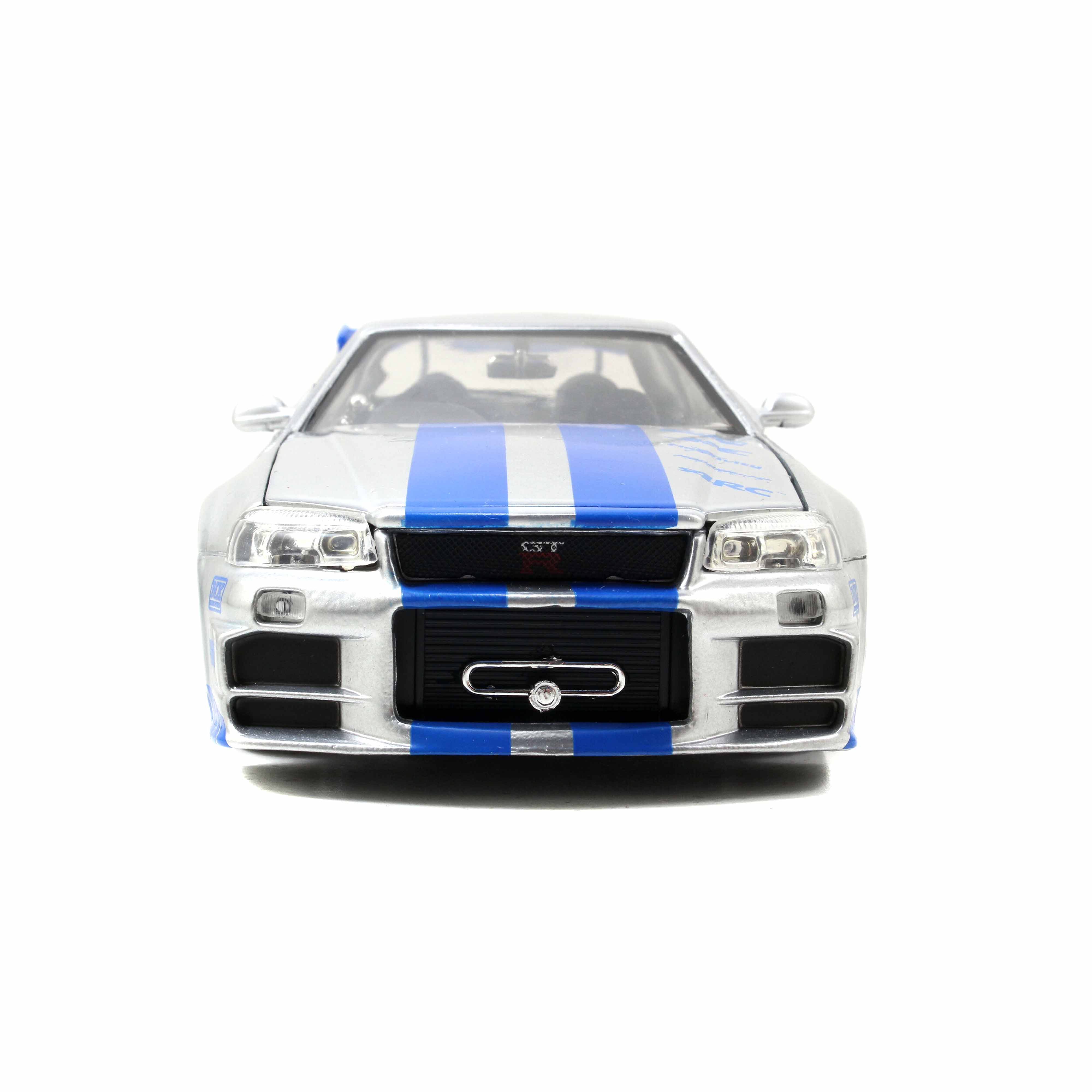 Nissan Skyline GT-R Gris « Fast and Furious » 2002 1/24 - Image 4