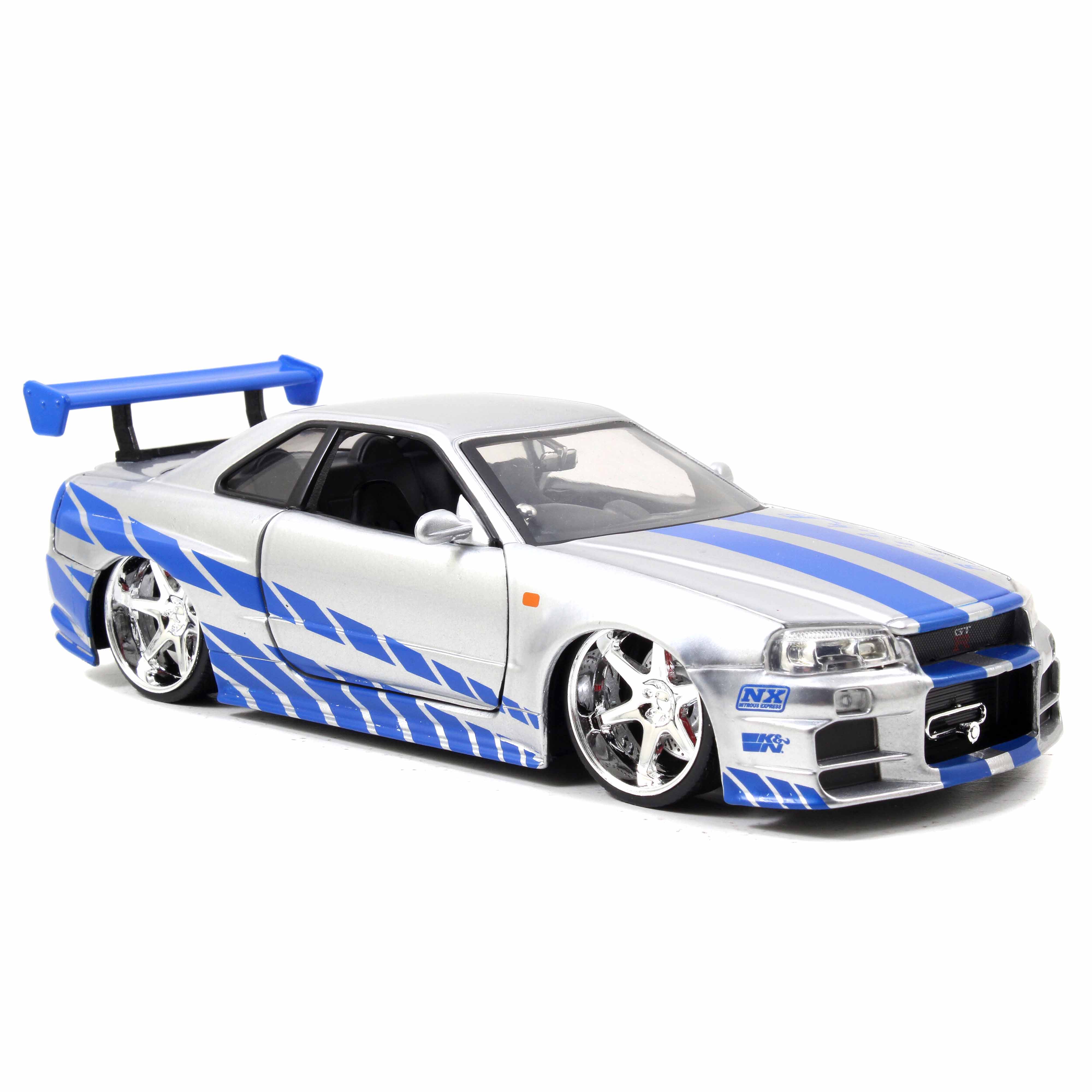Nissan Skyline GT-R Gris « Fast and Furious » 2002 1/24 - Image 5