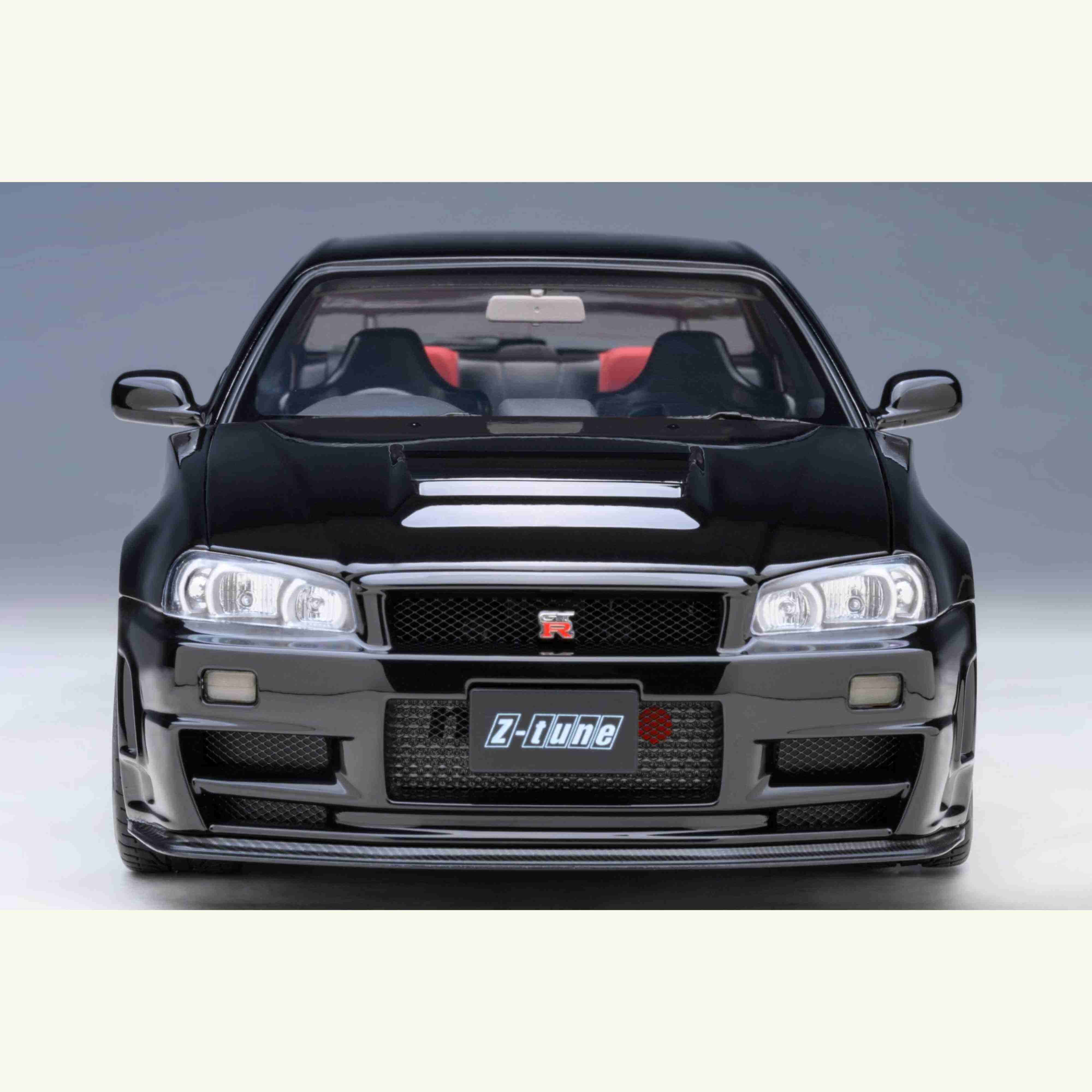 Nissan Skyline GT-R (R34) NISMO Z-Tune Black Pearl 2005 1/18 - Image 4