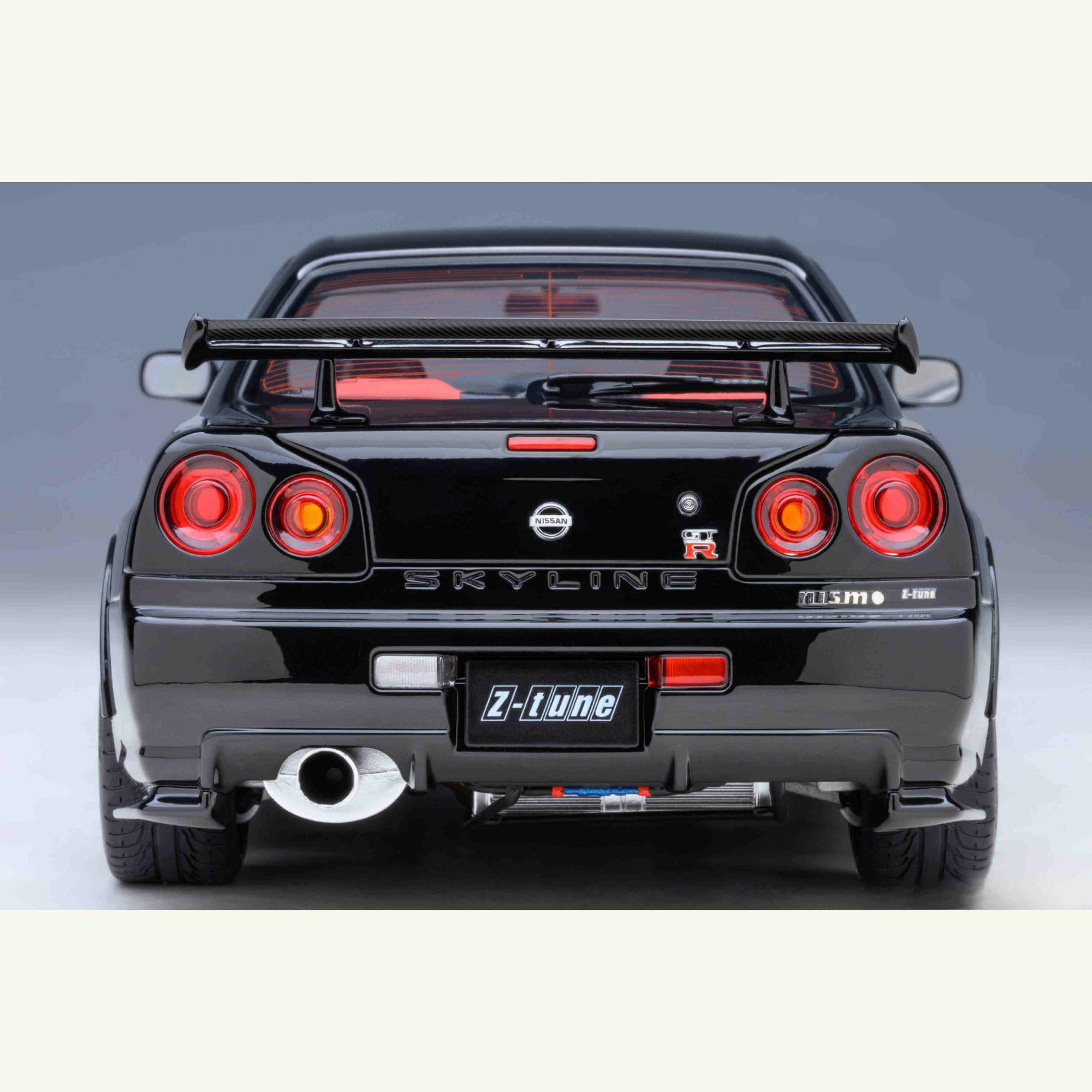 Nissan Skyline GT-R (R34) NISMO Z-Tune Black Pearl 2005 1/18 - Image 5
