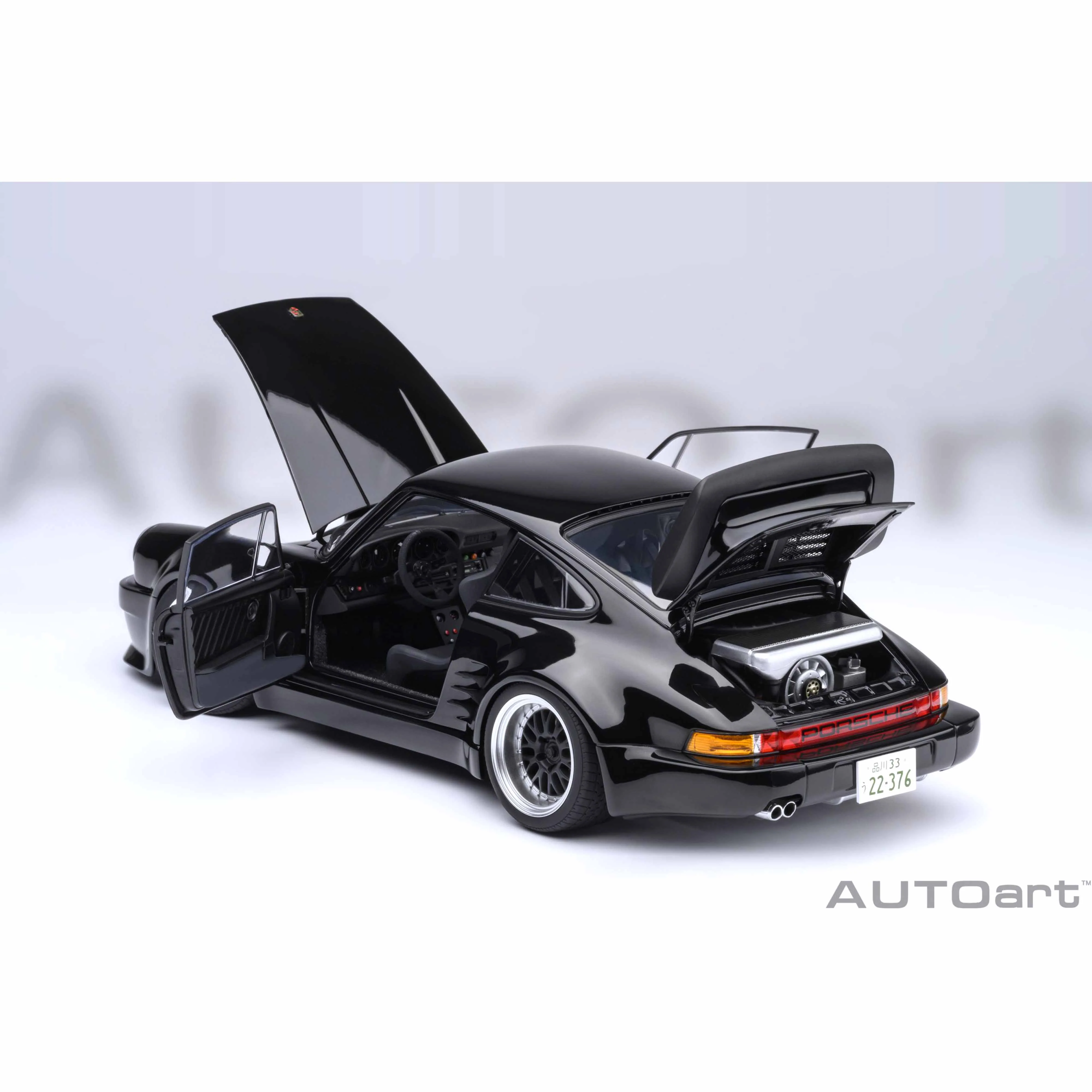 Porsche 911 (930) Turbo Wangan Midnight « Blackbird » 1/18 - Image 16