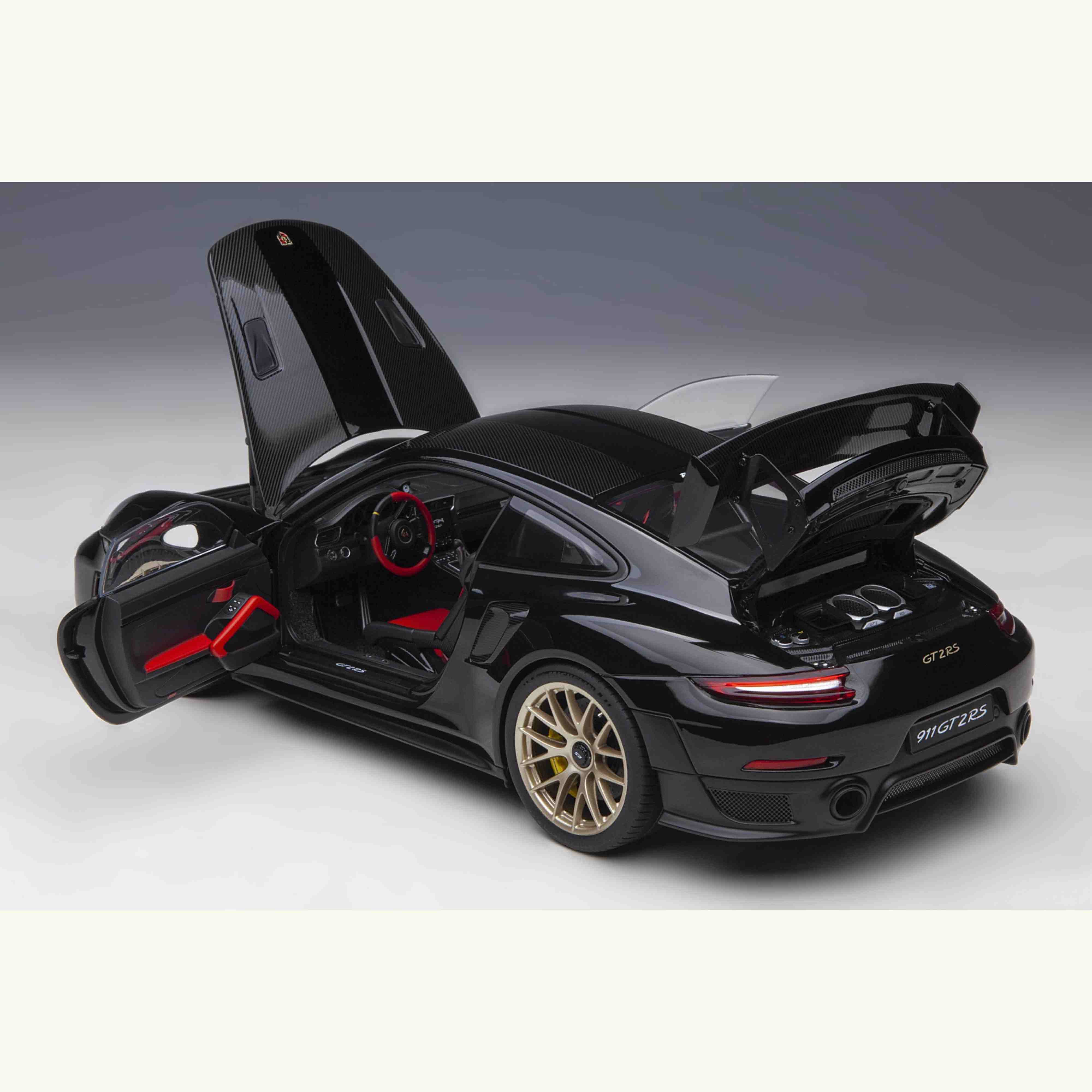 Porsche 911 (991.2) GT2 RS 2017 Weissach Package Noir 1/18 - Image 11