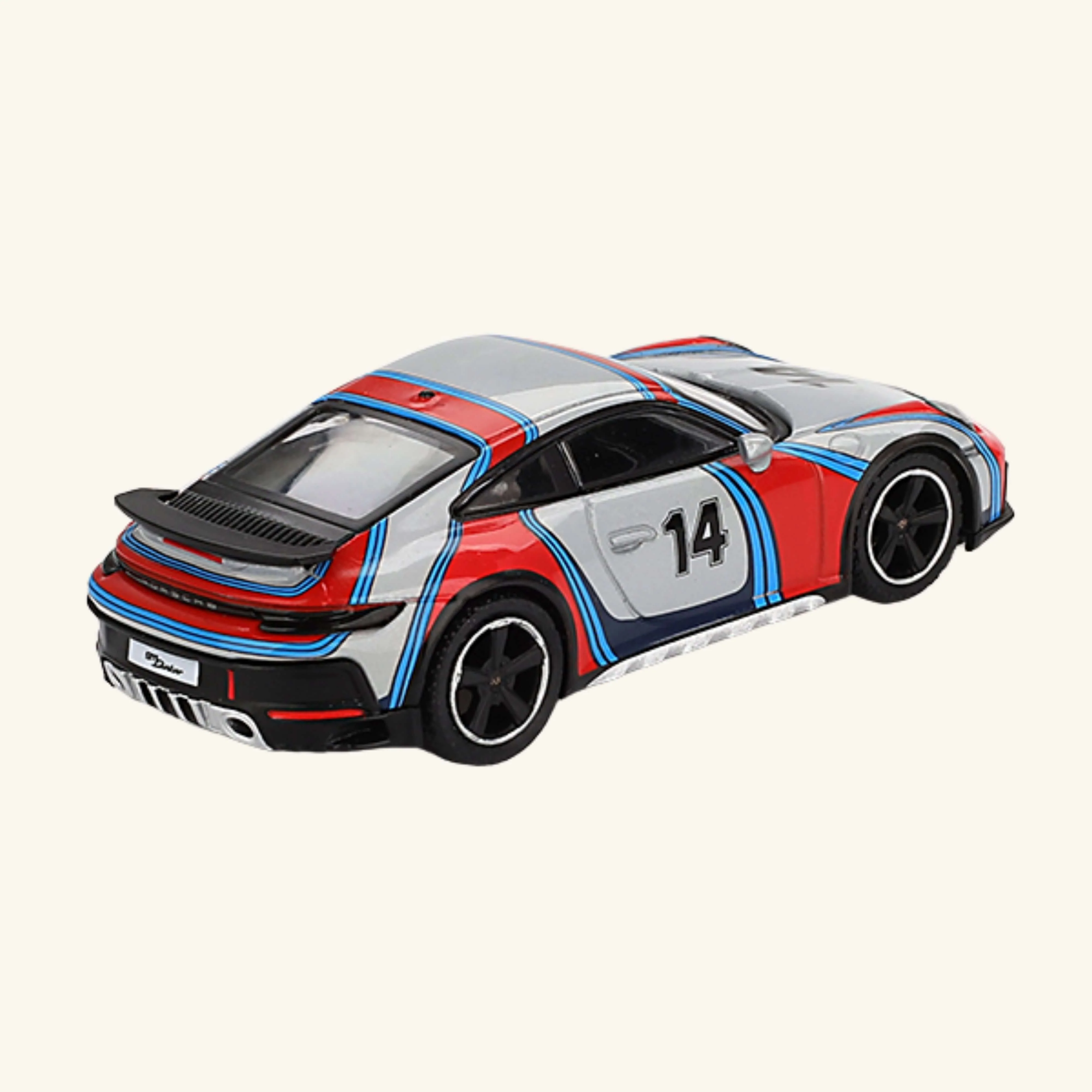 Porsche 911 (992) Dakar Gris Glace Métallisé Rally Tribute 2024 1/64 - Image 3