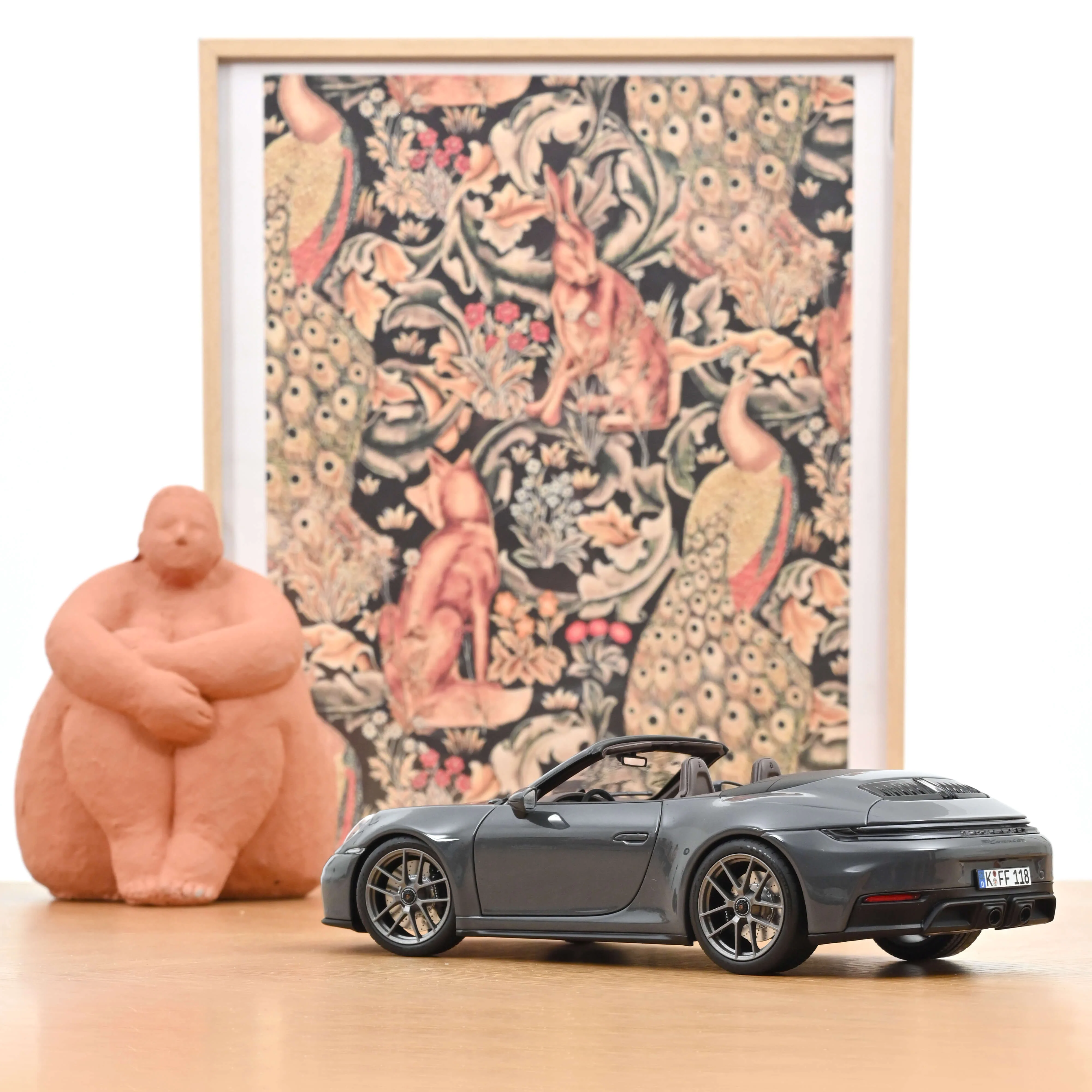 Porsche 911 Carrera Cabriolet 2025 Slate Grey Neo 1/18 - 200 pcs. - Image 3