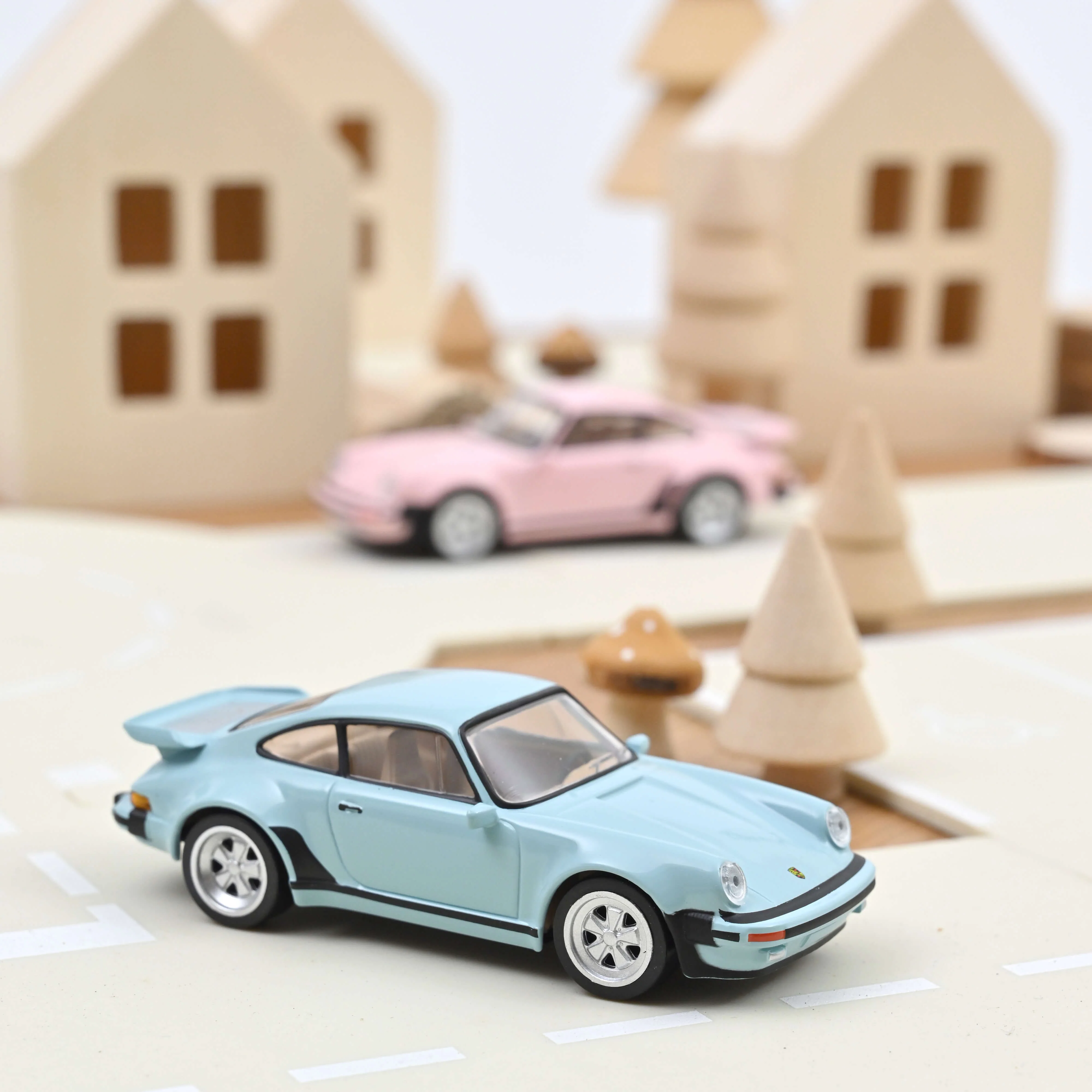 Porsche 911 Turbo 1978 Bleu Jet-car 1/43