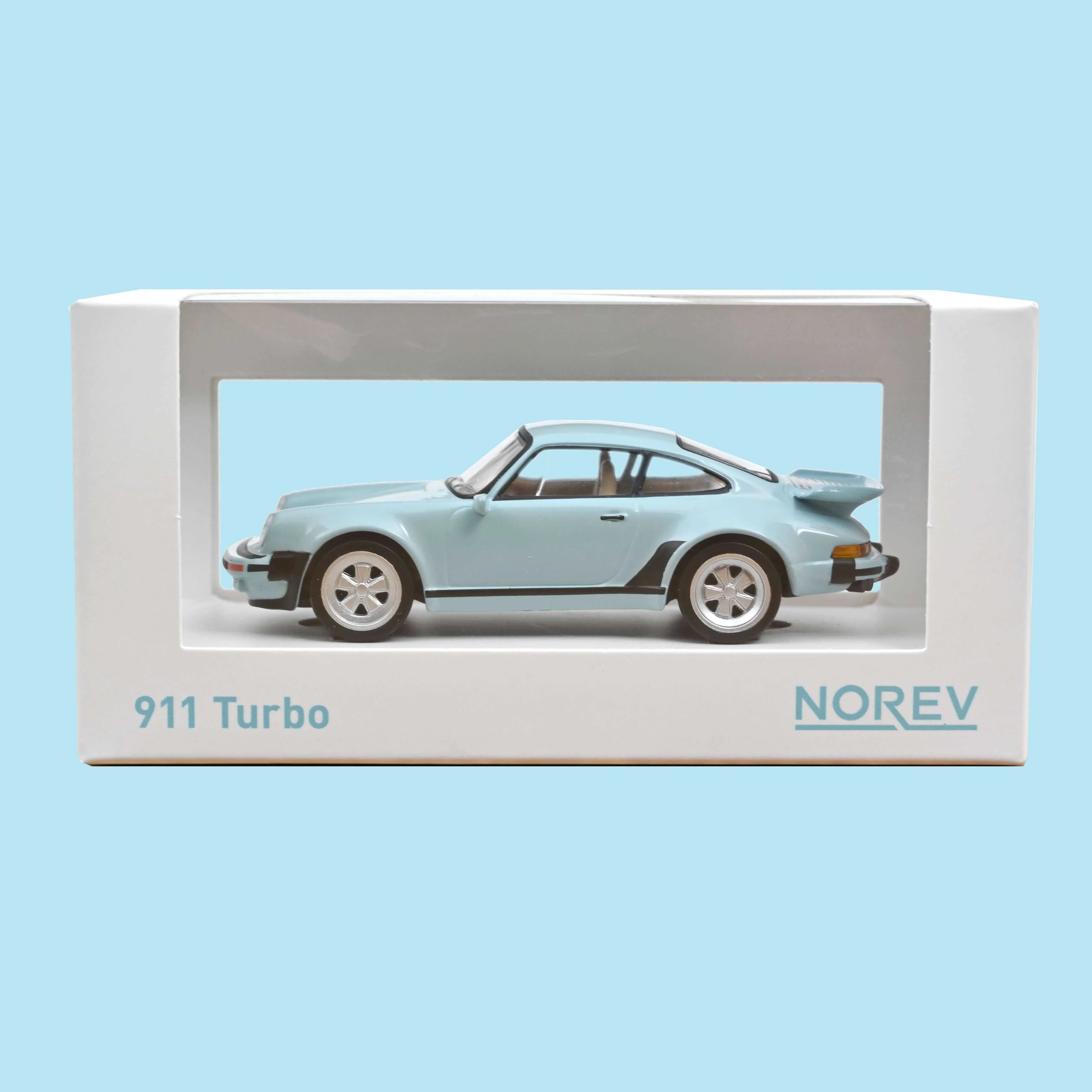 Porsche 911 Turbo 1978 Bleu Jet-car 1/43 - Image 2