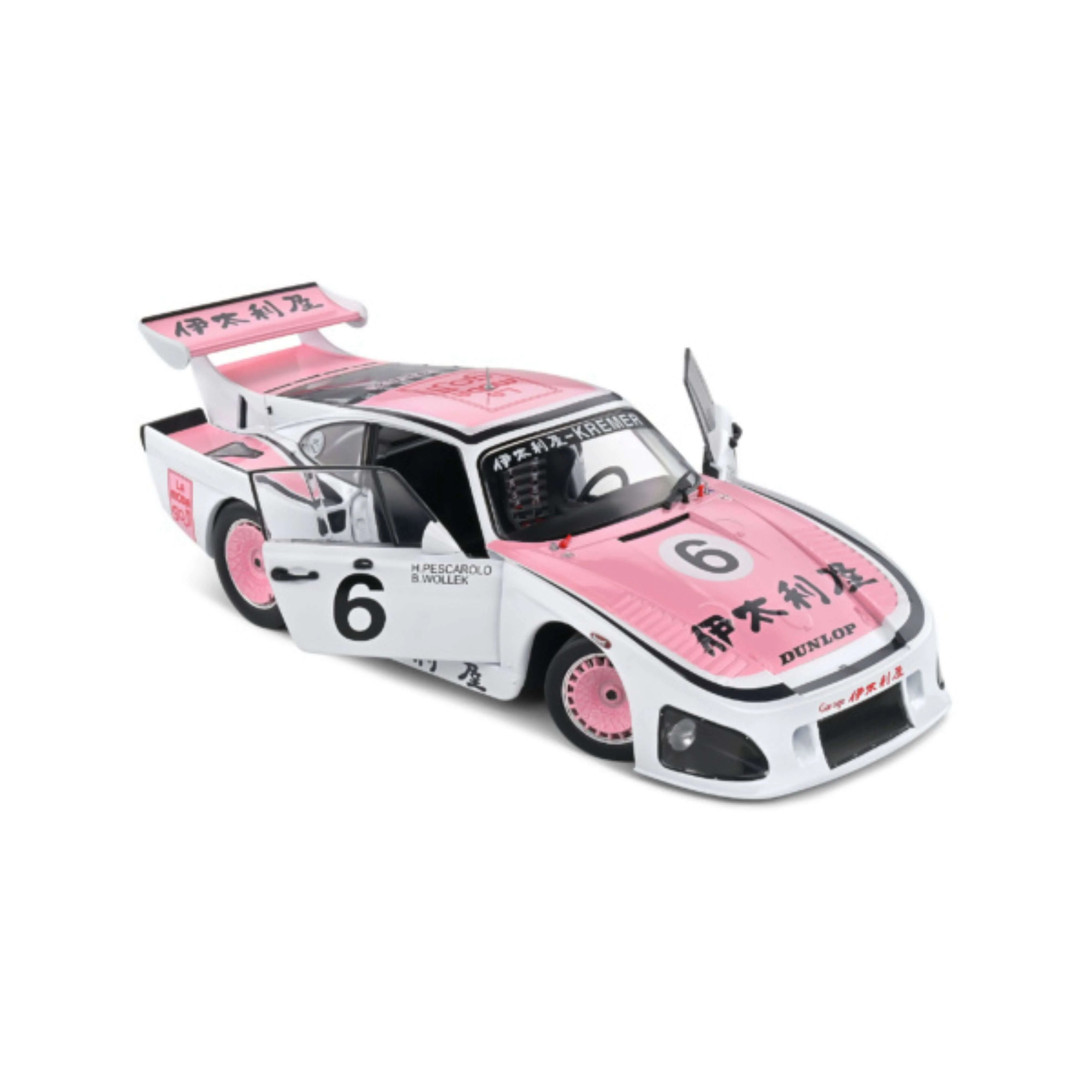 Porsche 935 K3 Blanc # 6 B. Wollek / H. Pescarolo 1/18 - Image 7