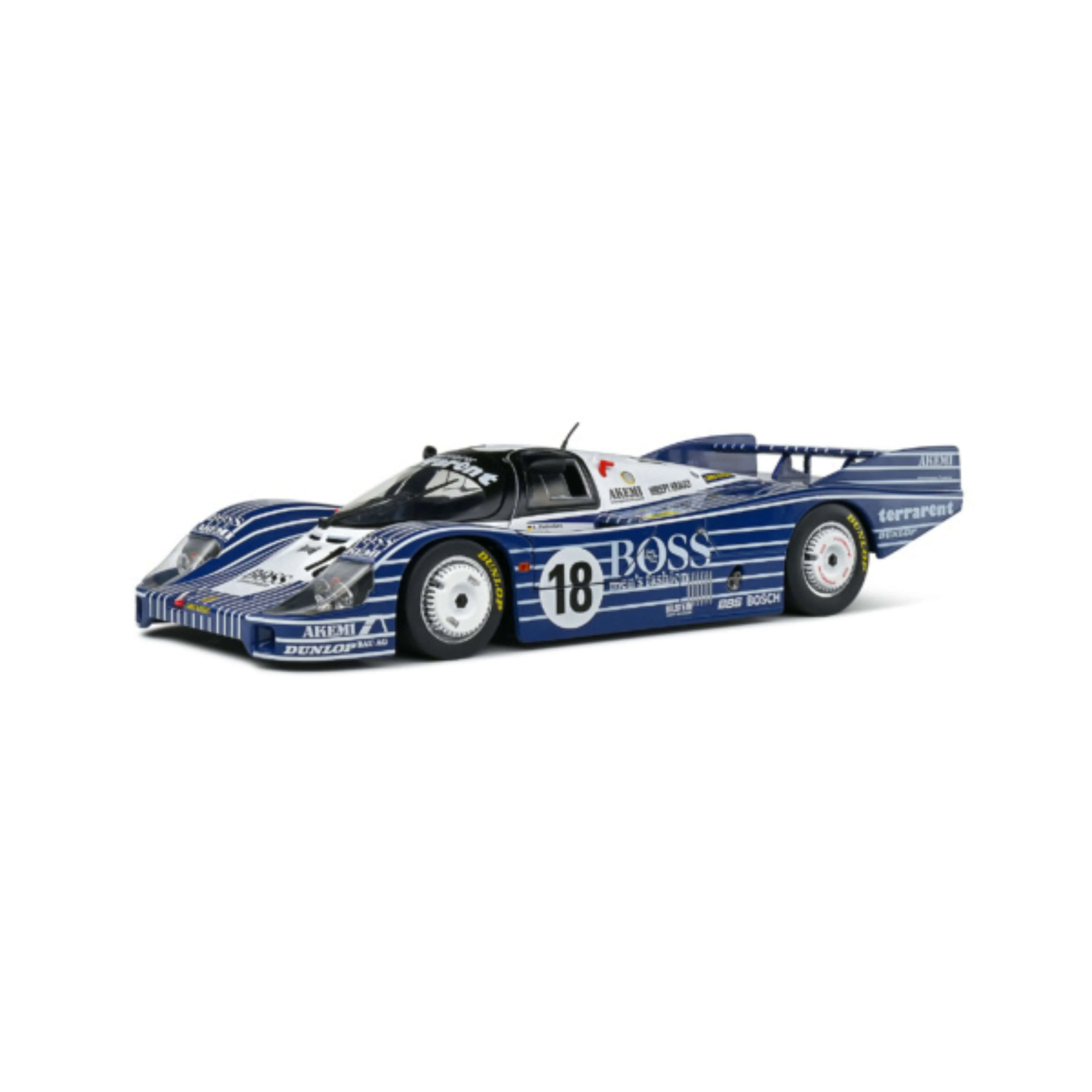 Porsche 956 LH Bleu #18 Plankerhorn / Laessig 24h Le Mans 1983 1/18