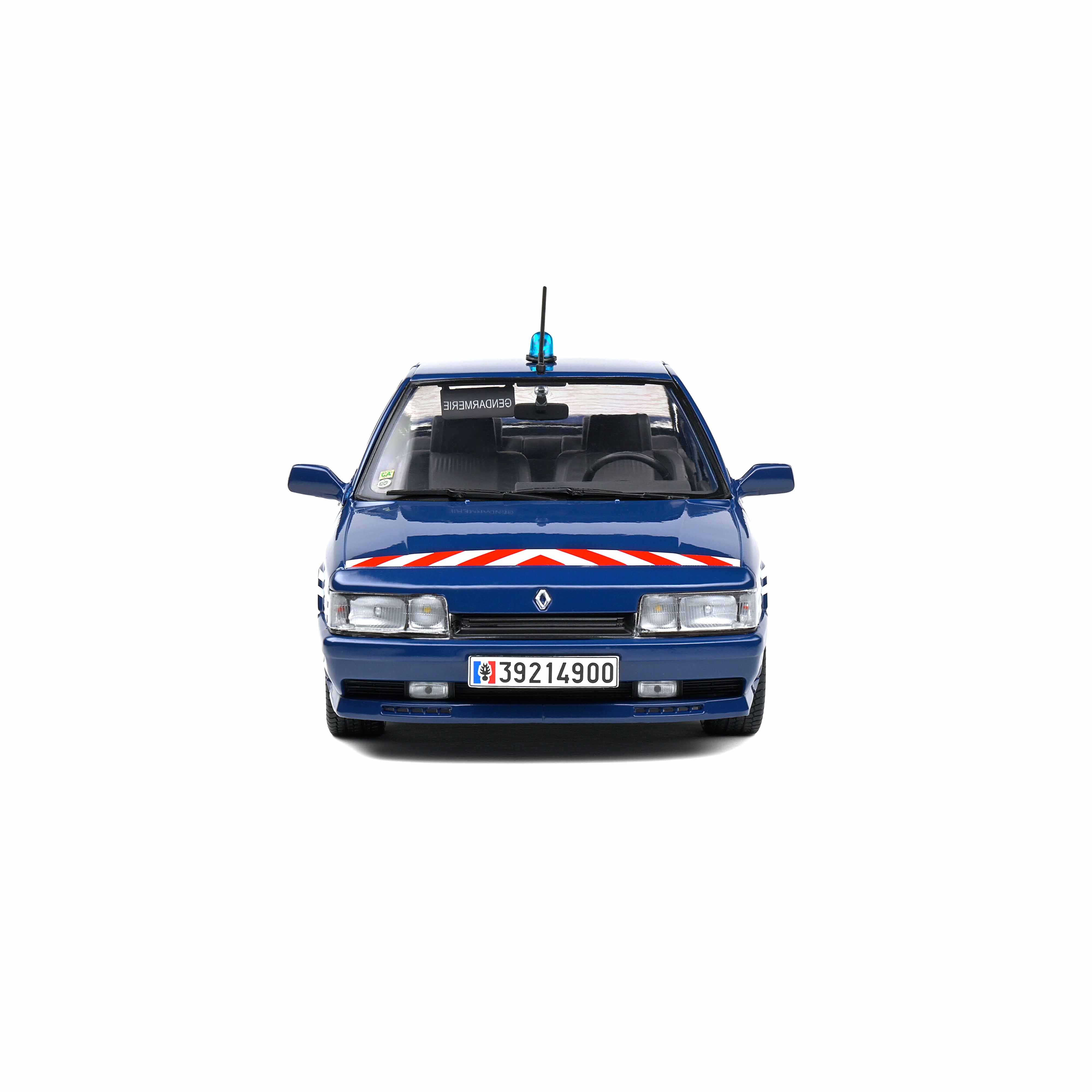 Renault 21 Turbo BRI Bleu 1992 1/18 - Image 4