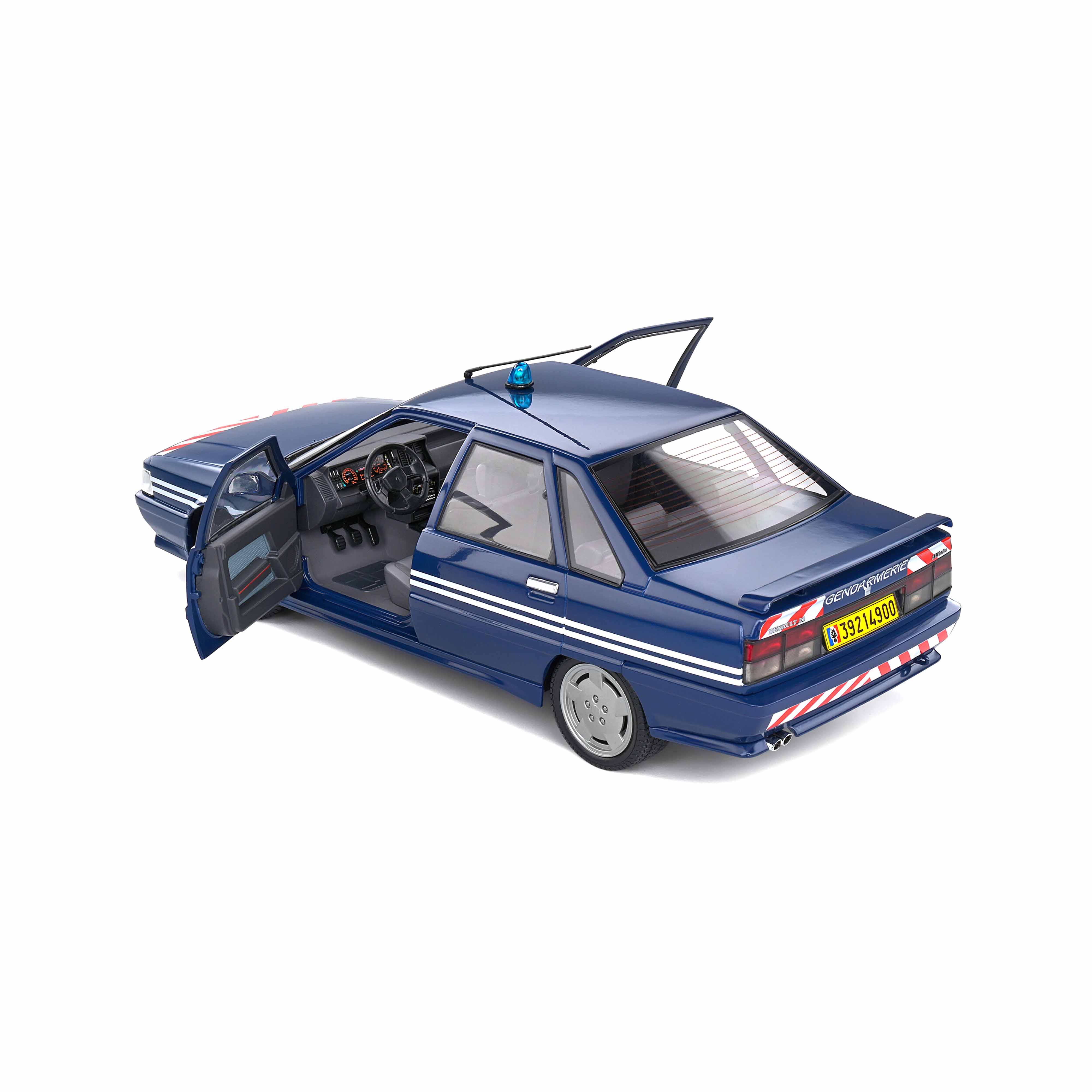 Renault 21 Turbo BRI Bleu 1992 1/18 - Image 5