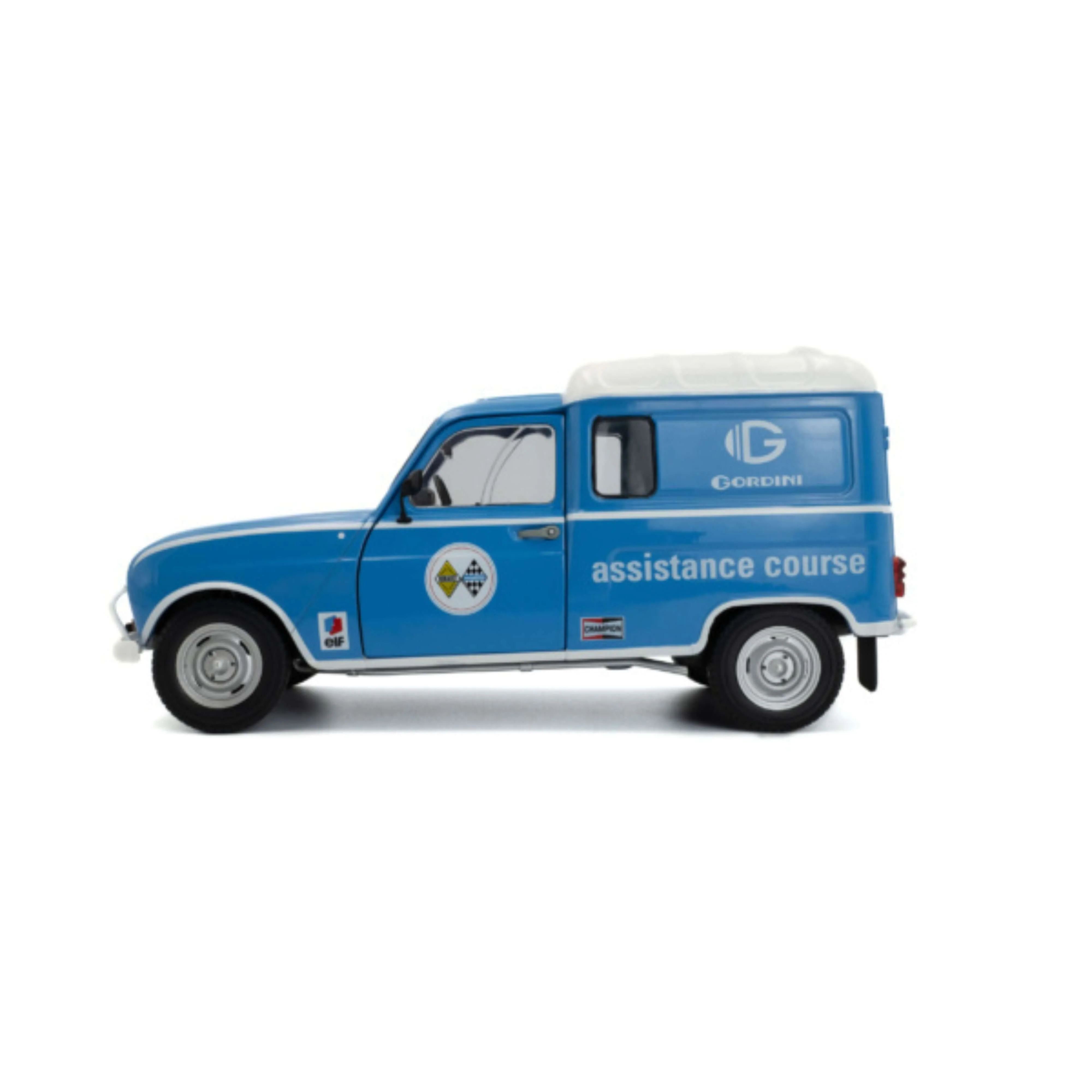 Renault 4L F4 Gordini Service Bleu 1976 1/18 - Image 2
