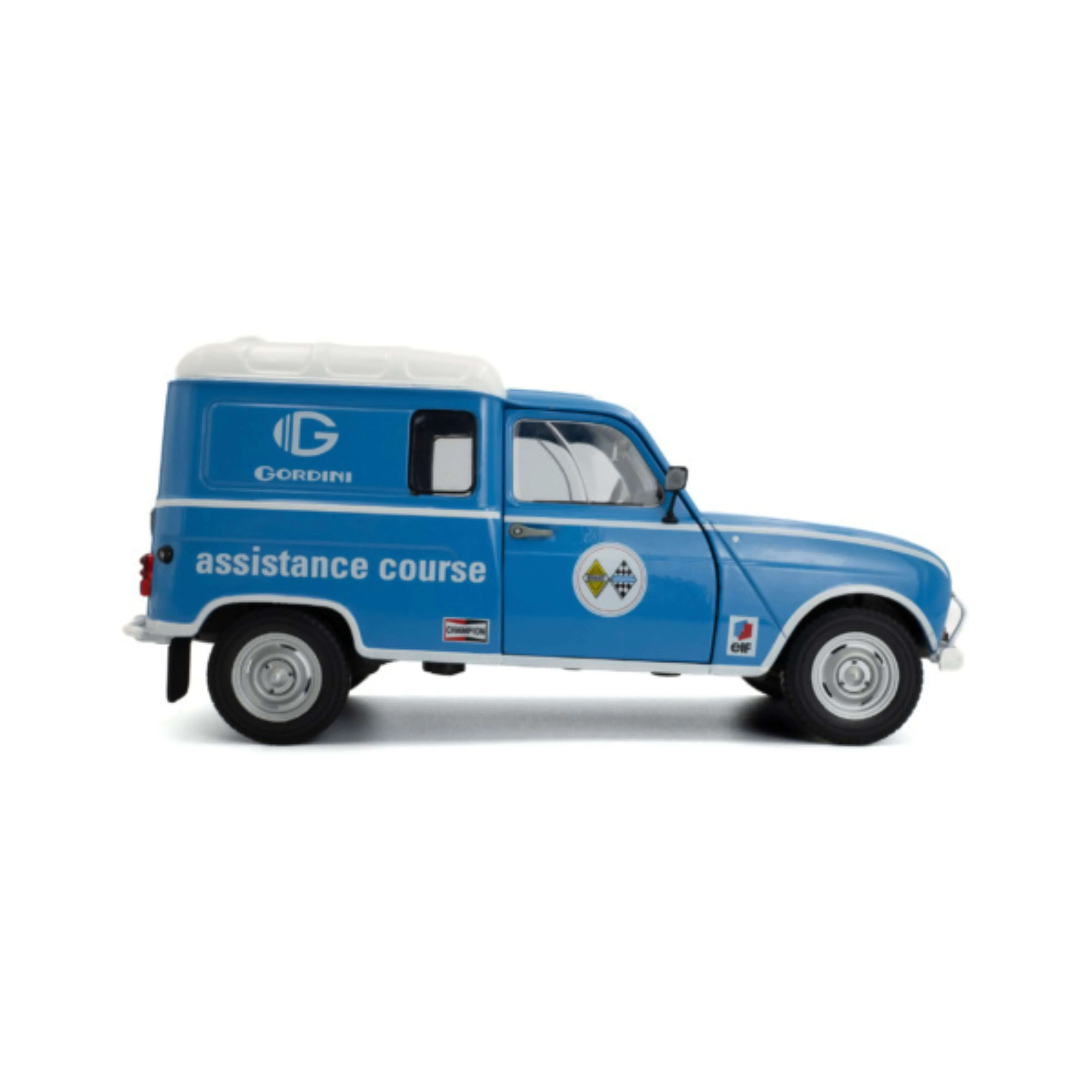 Renault 4L F4 Gordini Service Bleu 1976 1/18 - Image 3