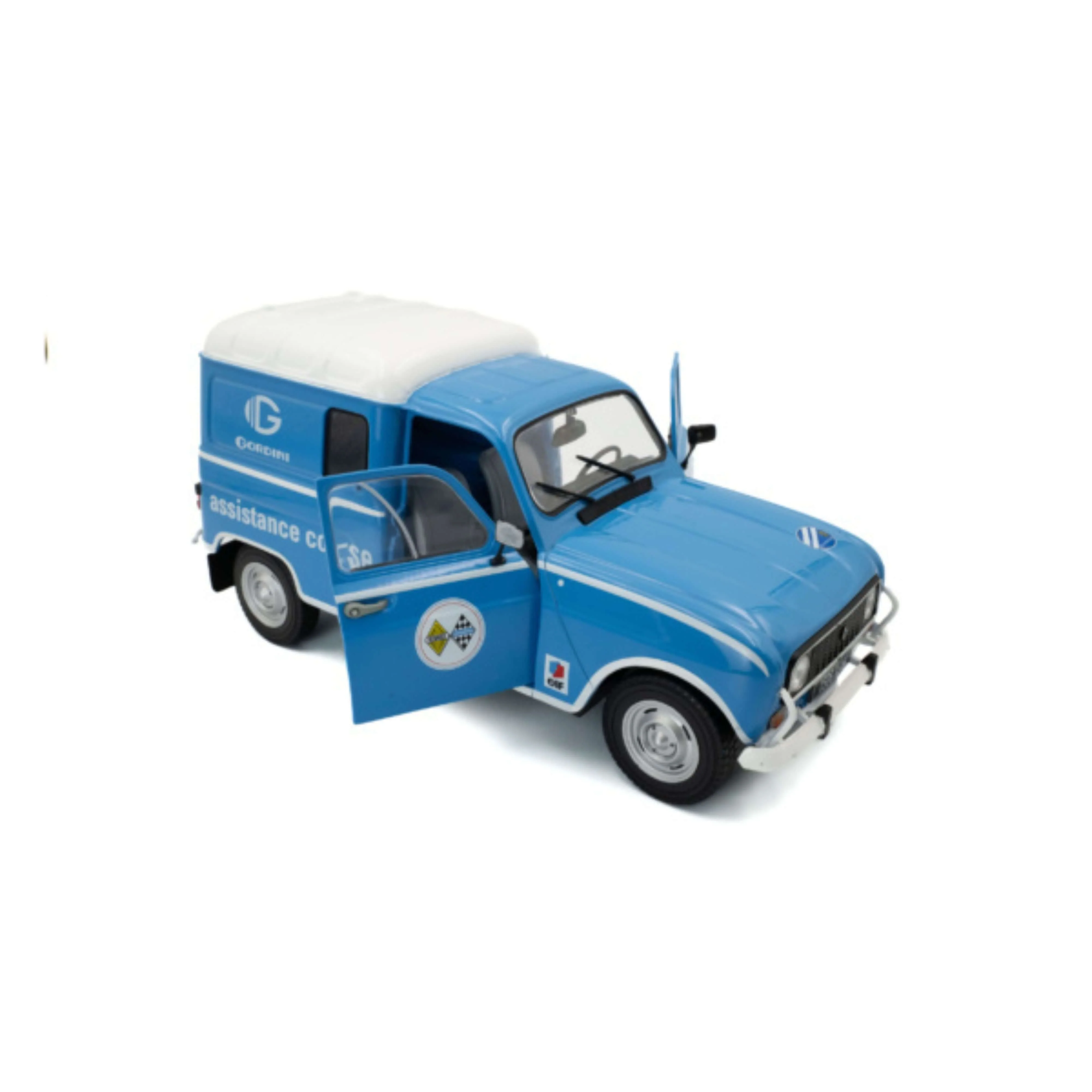 Renault 4L F4 Gordini Service Bleu 1976 1/18 - Image 6