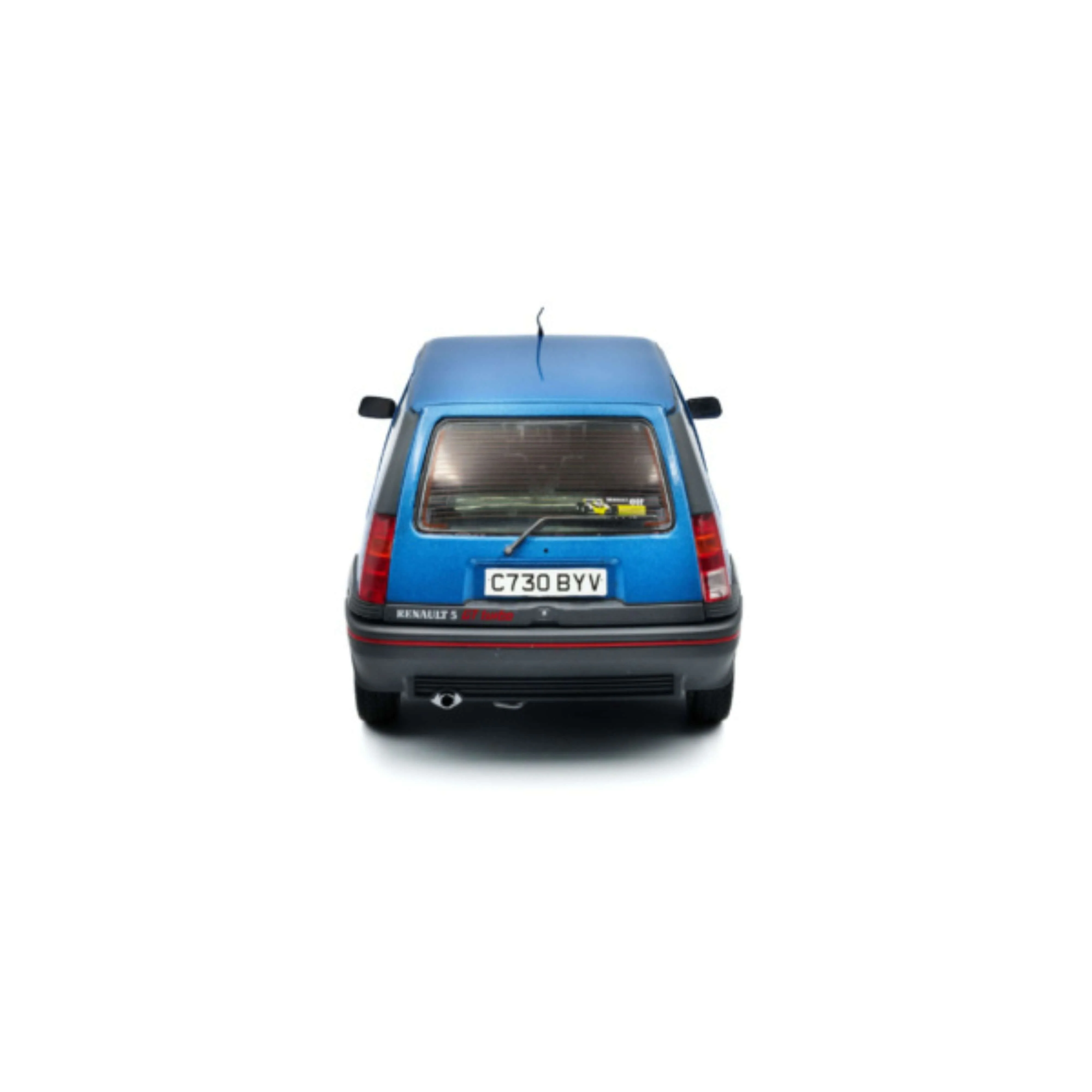 Renault 5 GT Turbo Mk1 Bleu Alpine 1985 1/18 - Image 4