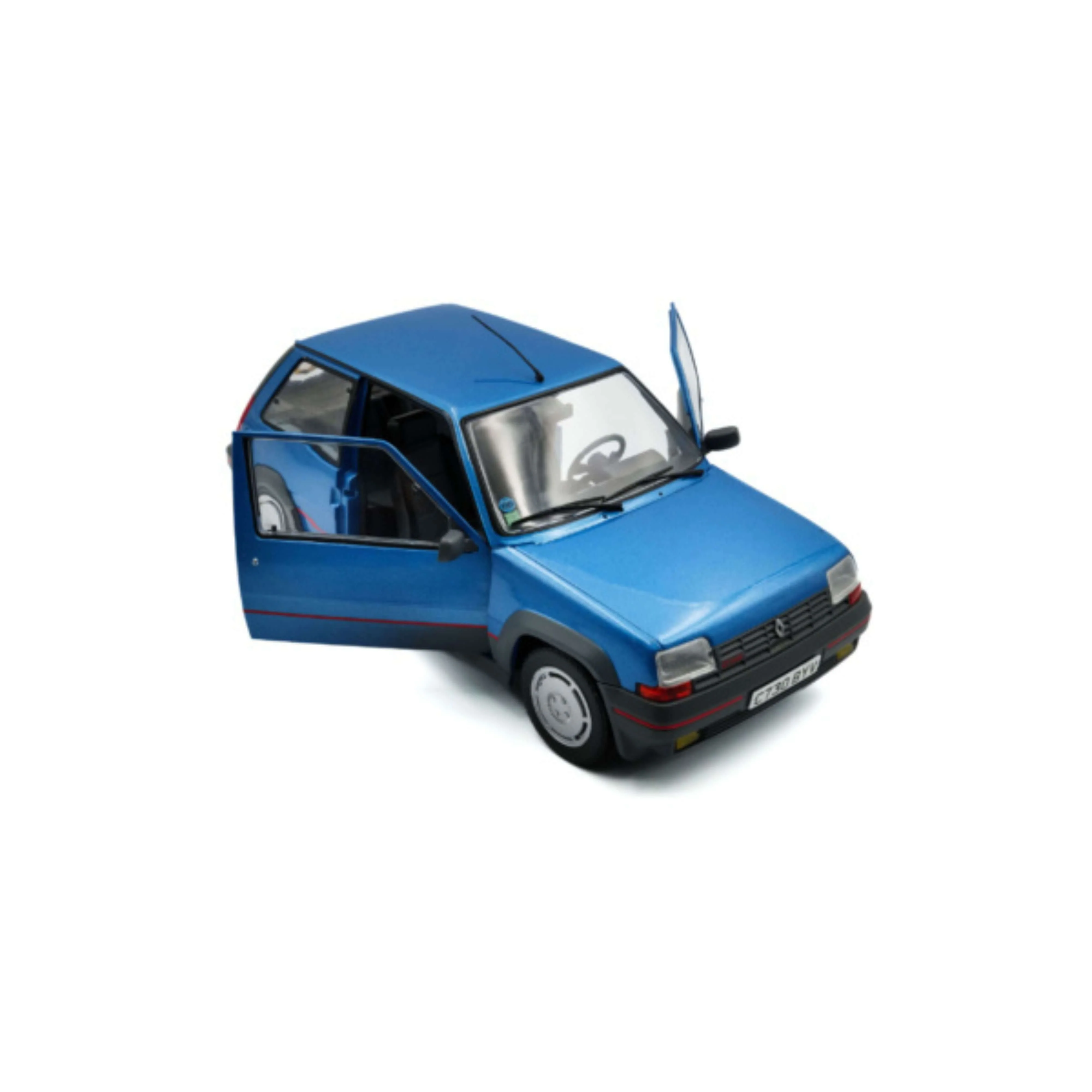 Renault 5 GT Turbo Mk1 Bleu Alpine 1985 1/18 - Image 6