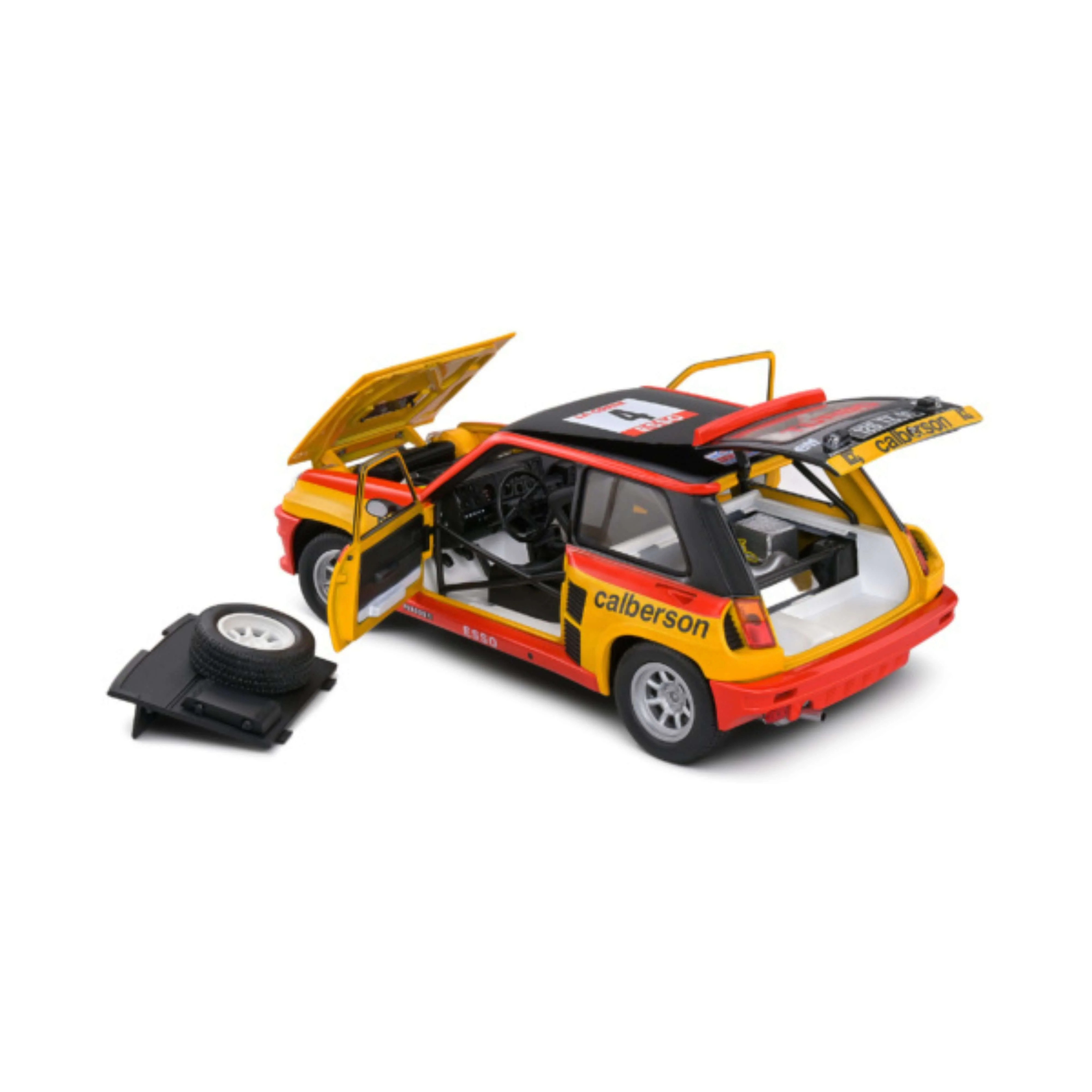 Renault 5 Turbo Jaune #4 Ragnotti / Andrié Tour de Corse 1980 1/18 - Image 6