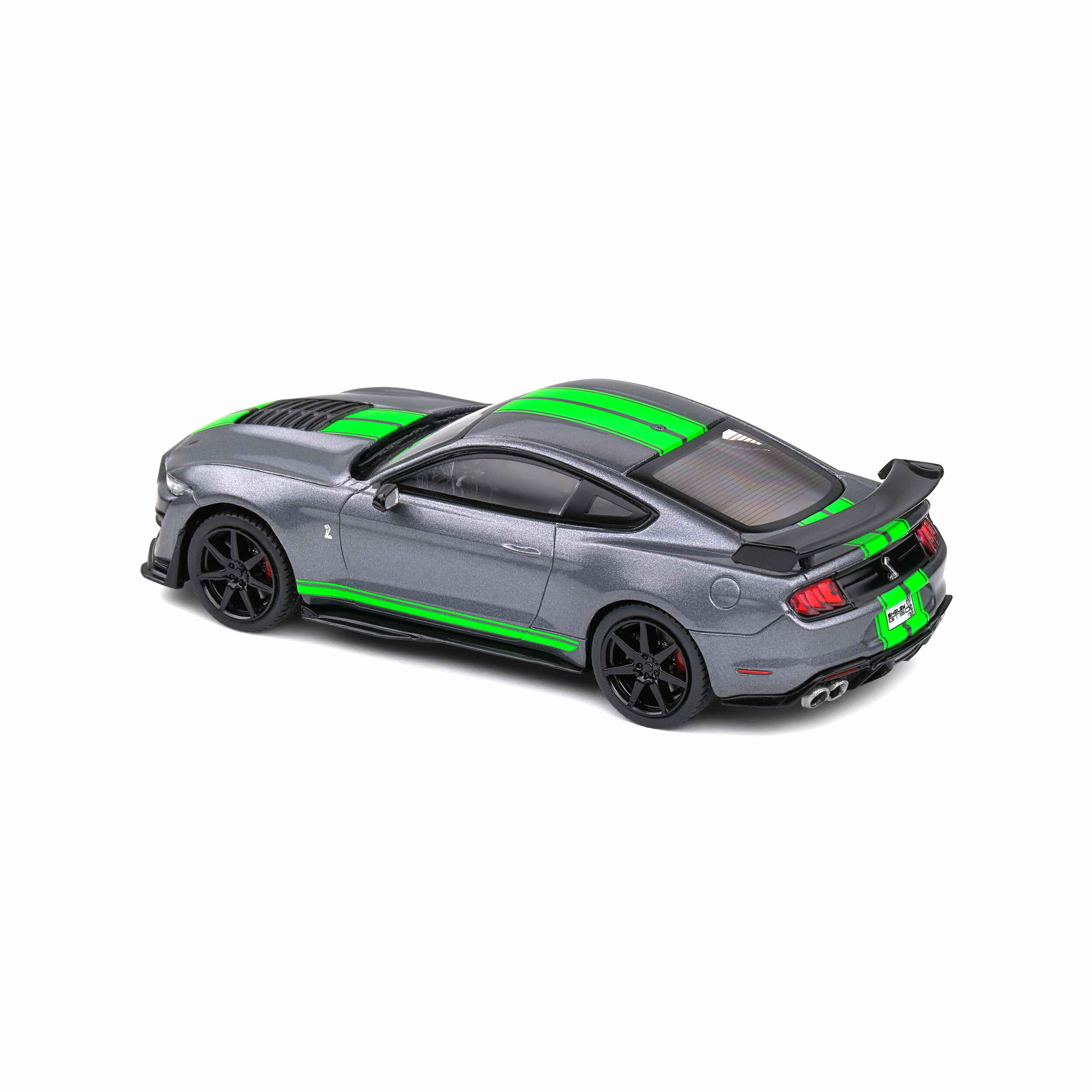 Shelby Mustang GT500 Gris avec Néon Vert 2020 1/43 - Image 5
