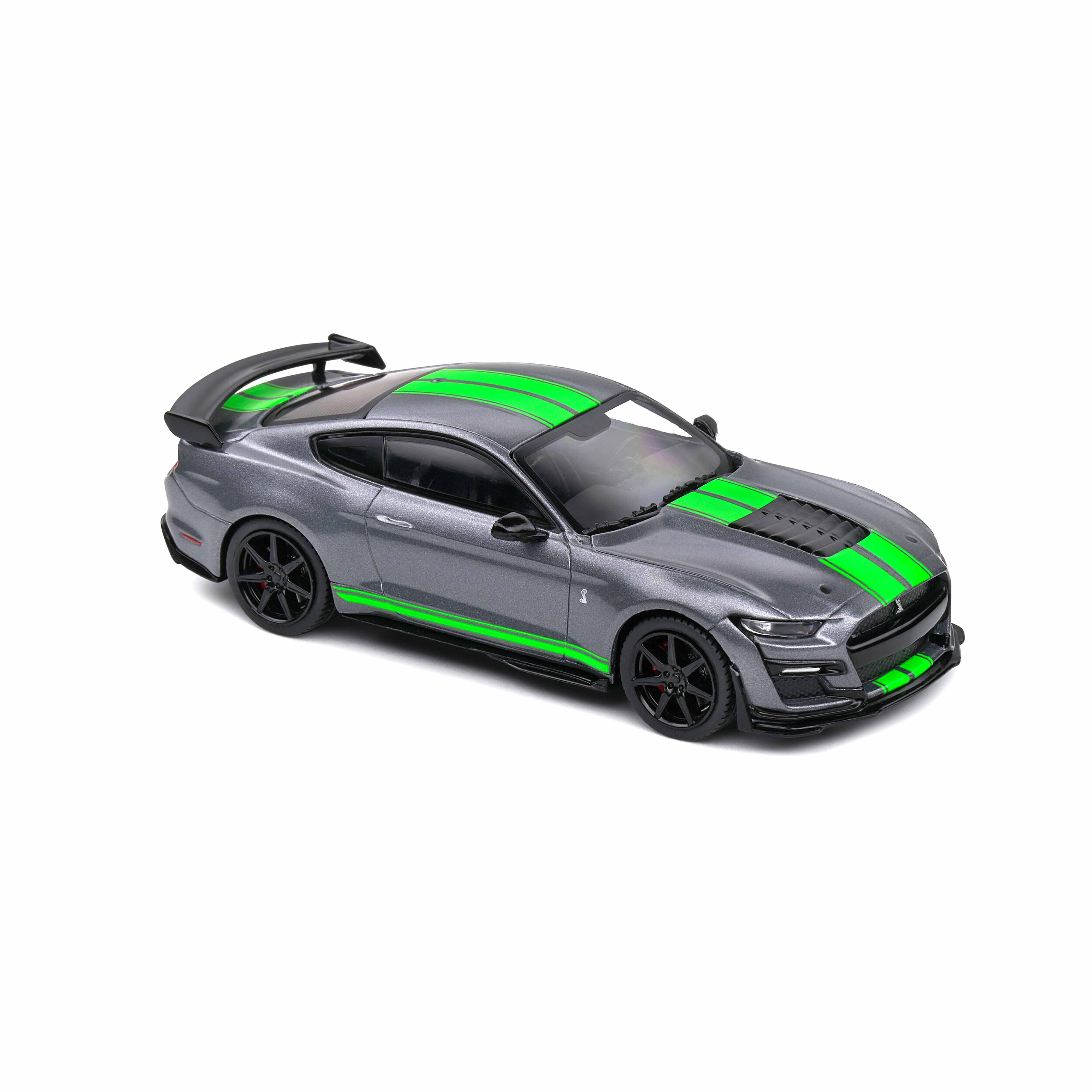 Shelby Mustang GT500 Gris avec Néon Vert 2020 1/43 - Image 6