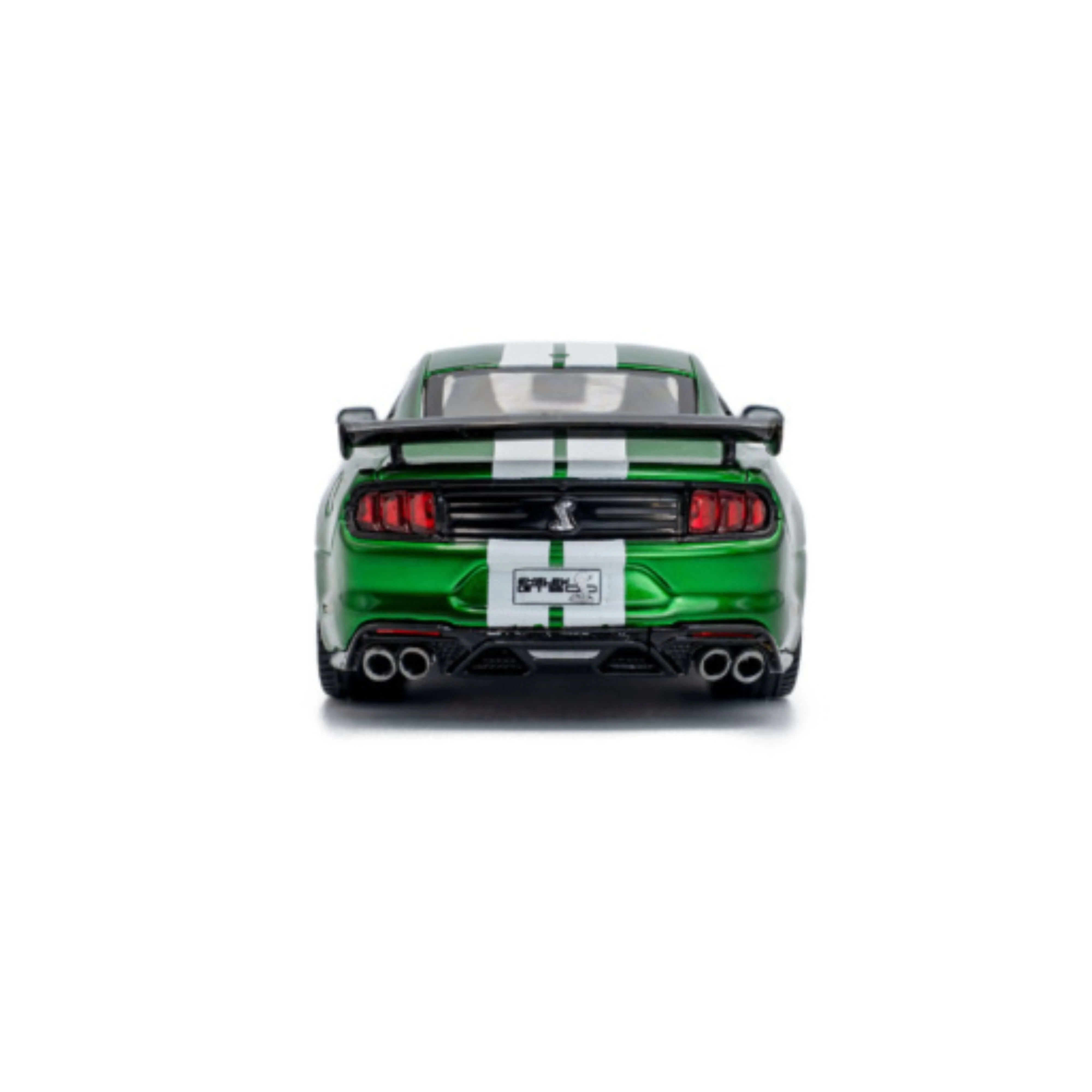 Shelby Mustang GT500 Vert Éruption Métallisé / Bandes Blanches 1:43 - Image 3