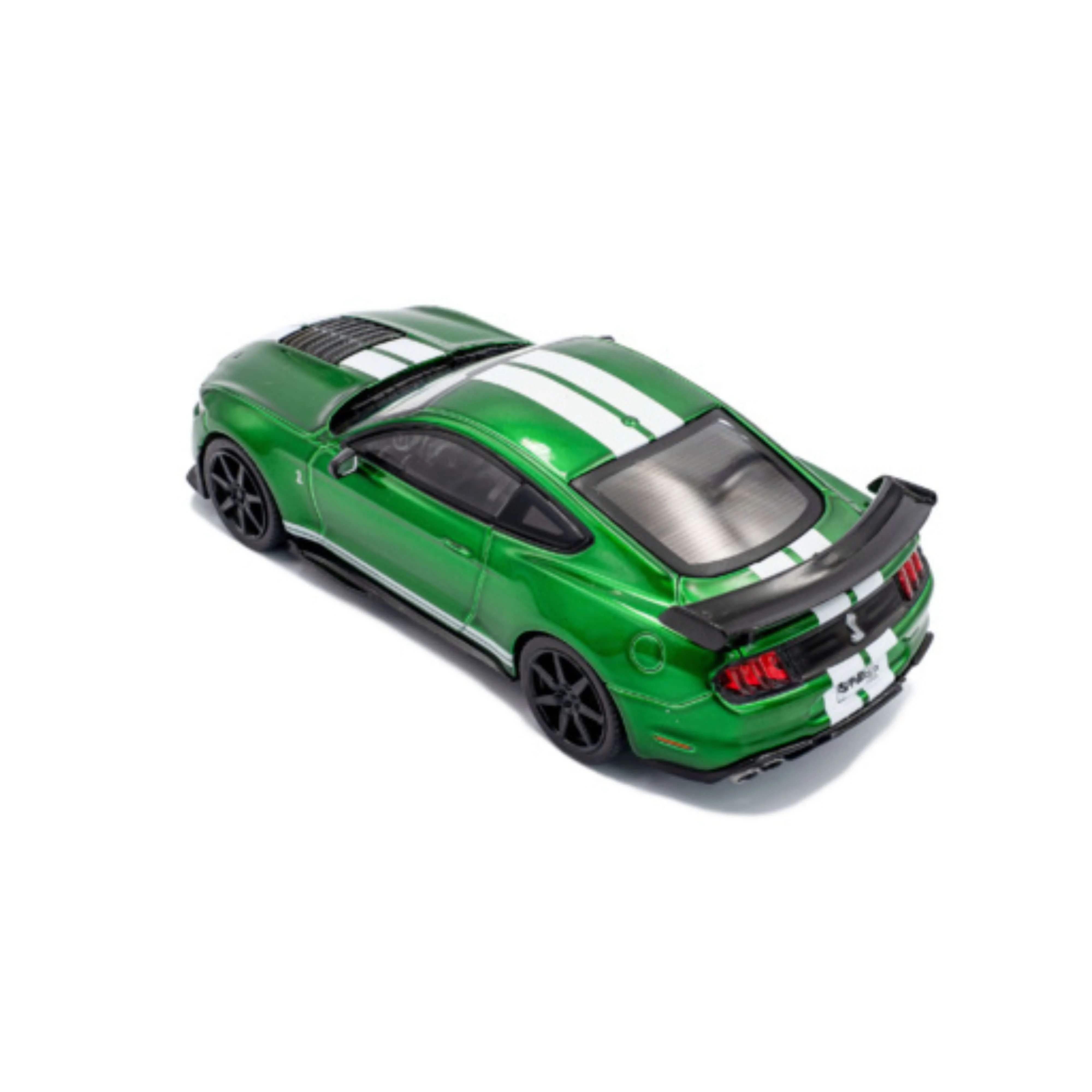 Shelby Mustang GT500 Vert Éruption Métallisé / Bandes Blanches 1:43 - Image 5