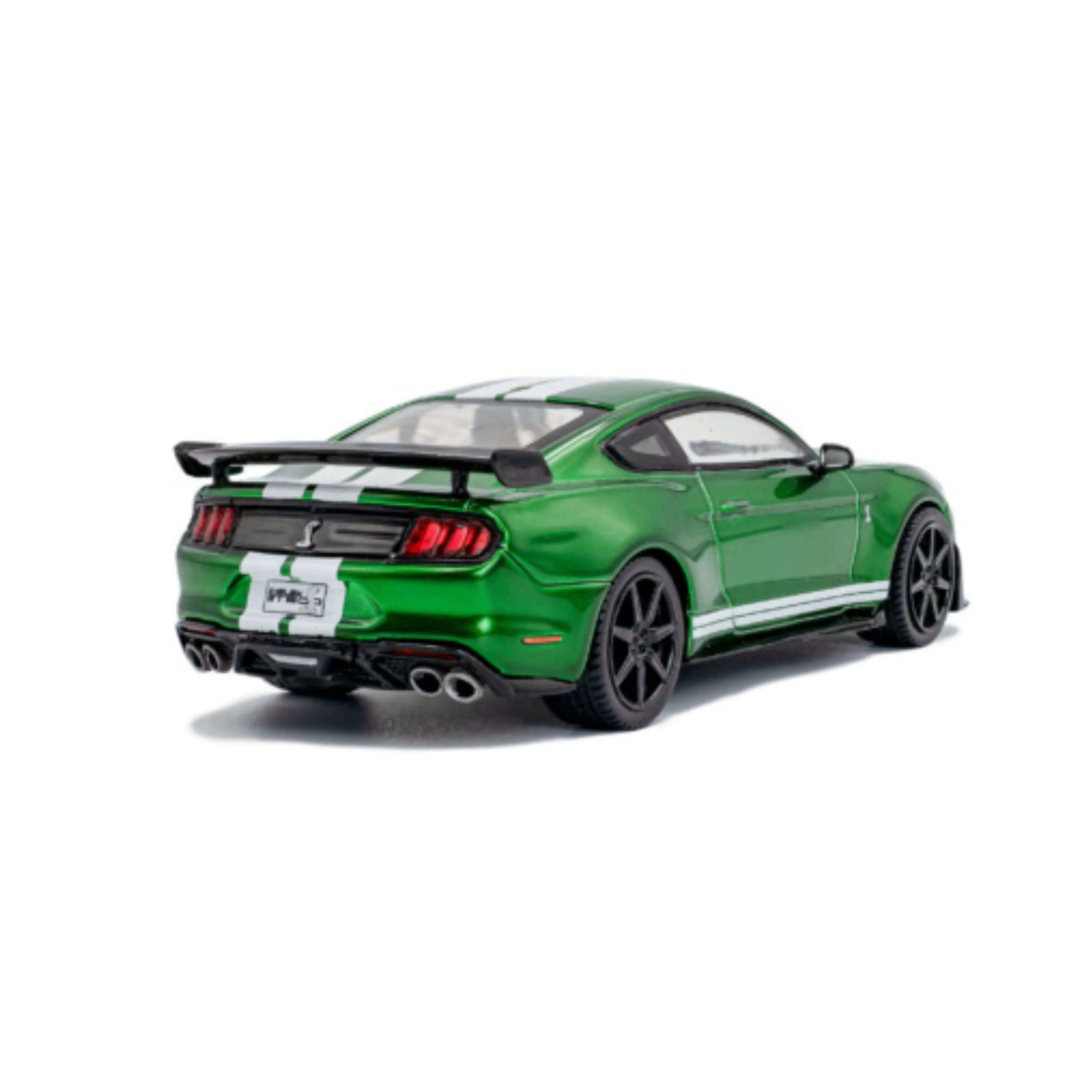 Shelby Mustang GT500 Vert Éruption Métallisé / Bandes Blanches 1:43 - Image 7