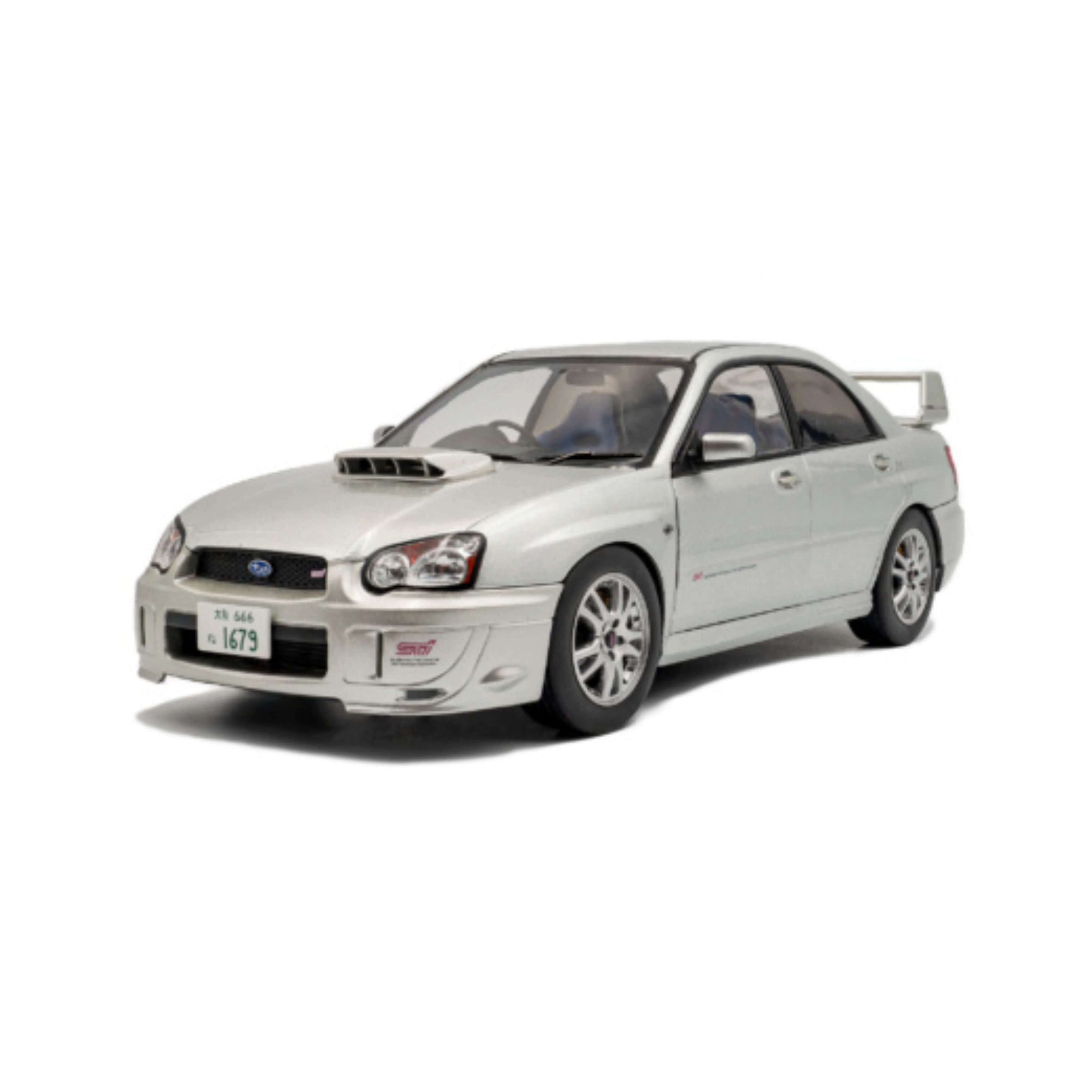 Subaru Impreza WRX STI Premium Effet Argent 1/18