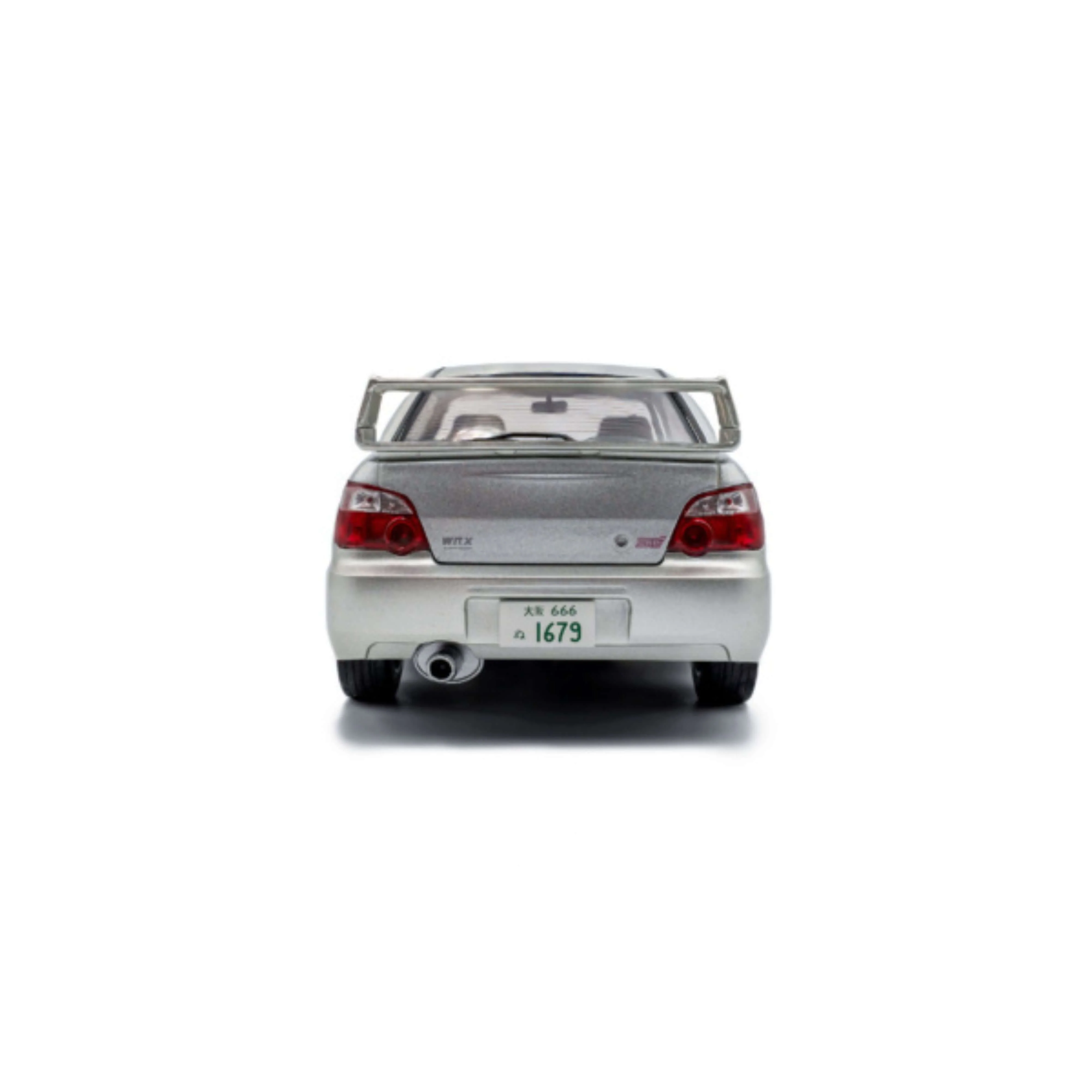 Subaru Impreza WRX STI Premium Effet Argent 1/18 - Image 3