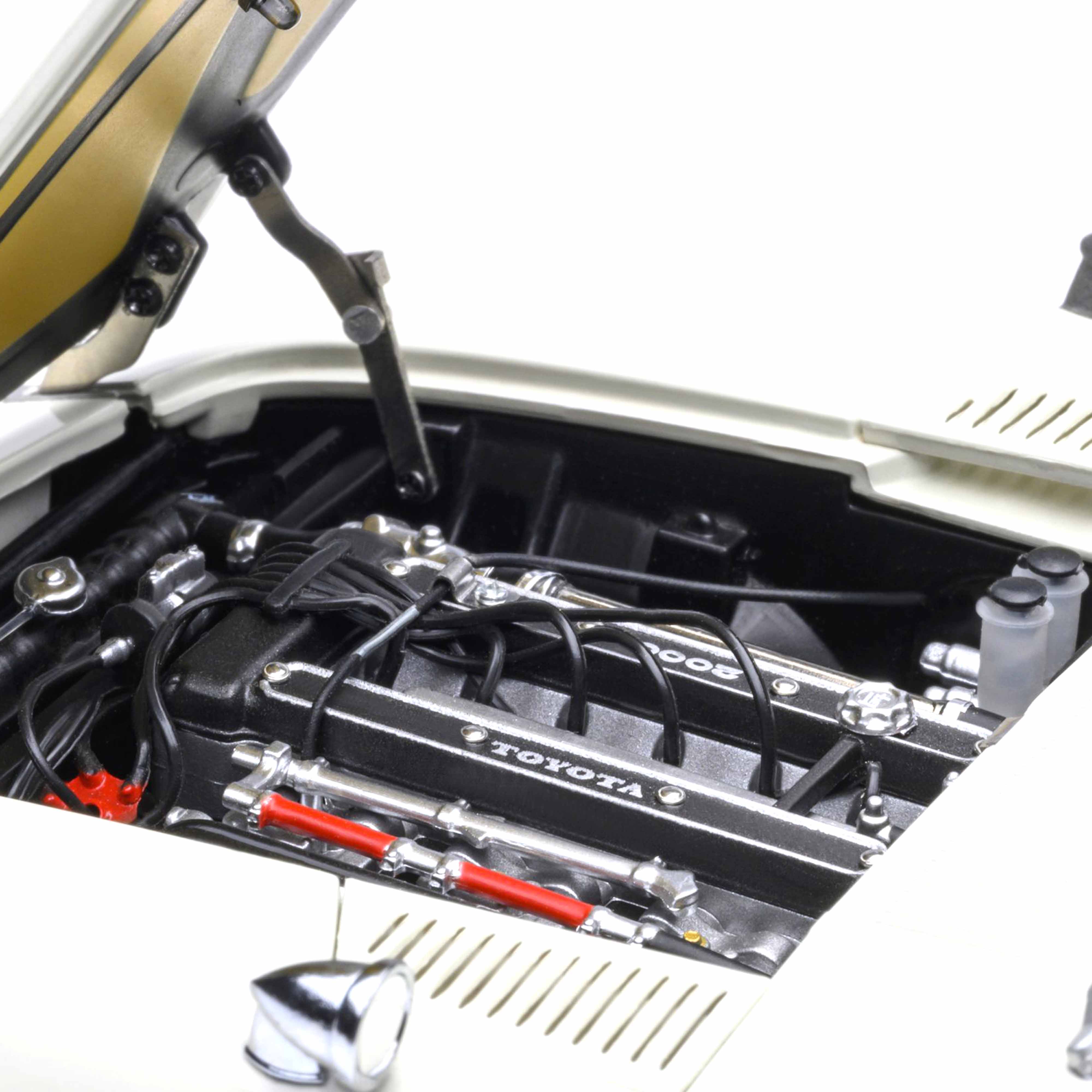 Toyota 2000GT 1967 Blanc 1/18 - Image 10
