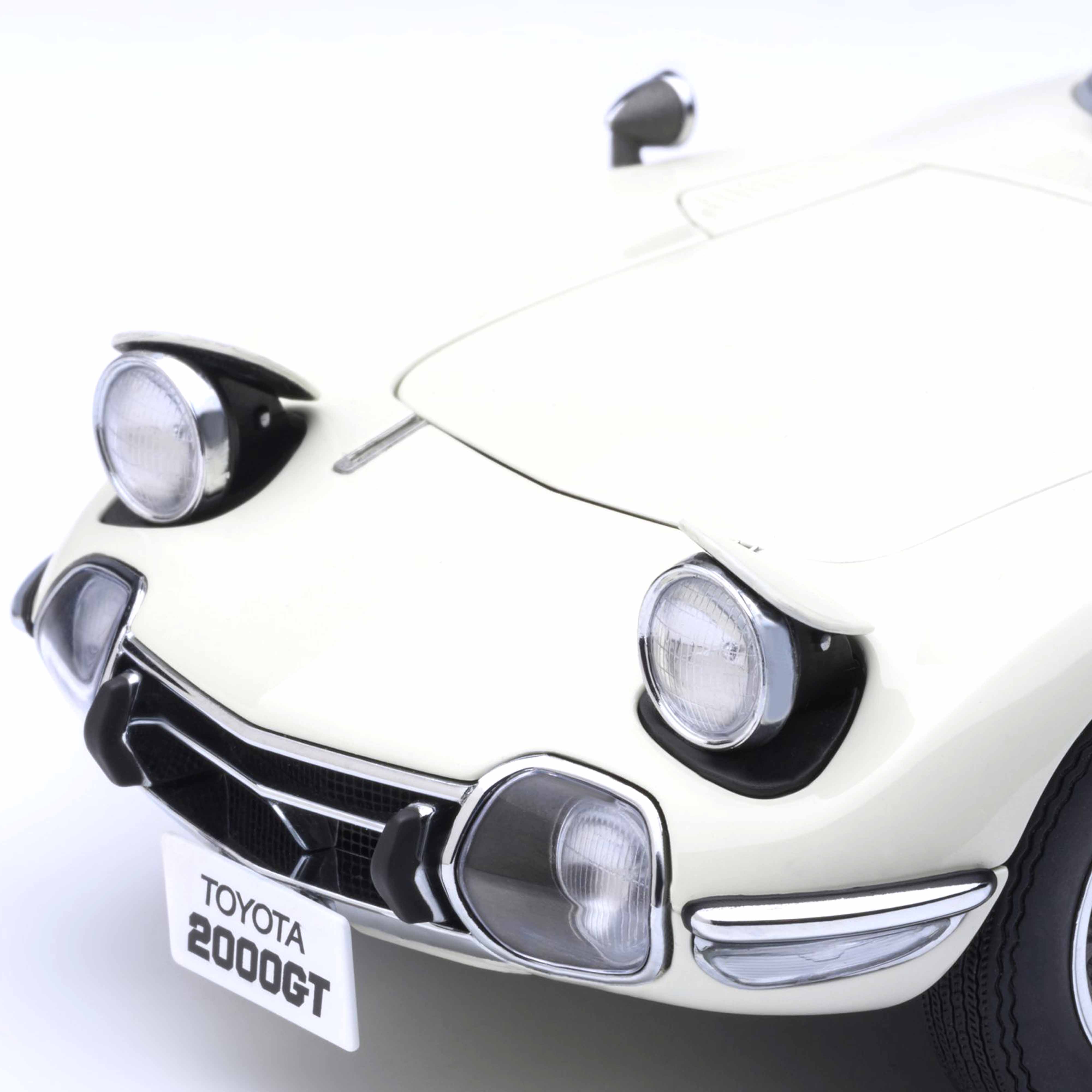 Toyota 2000GT 1967 Blanc 1/18 - Image 11