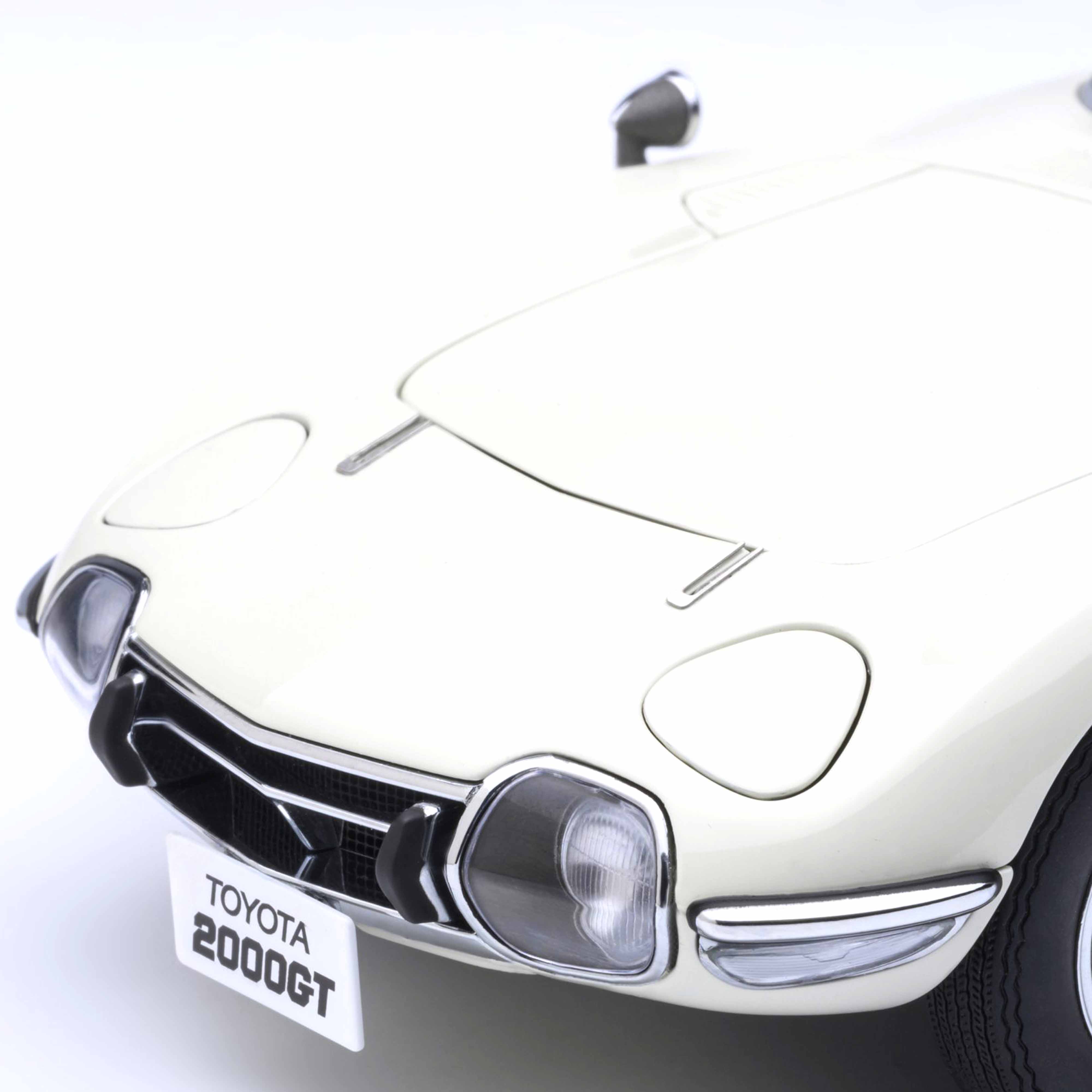 Toyota 2000GT 1967 Blanc 1/18 - Image 12